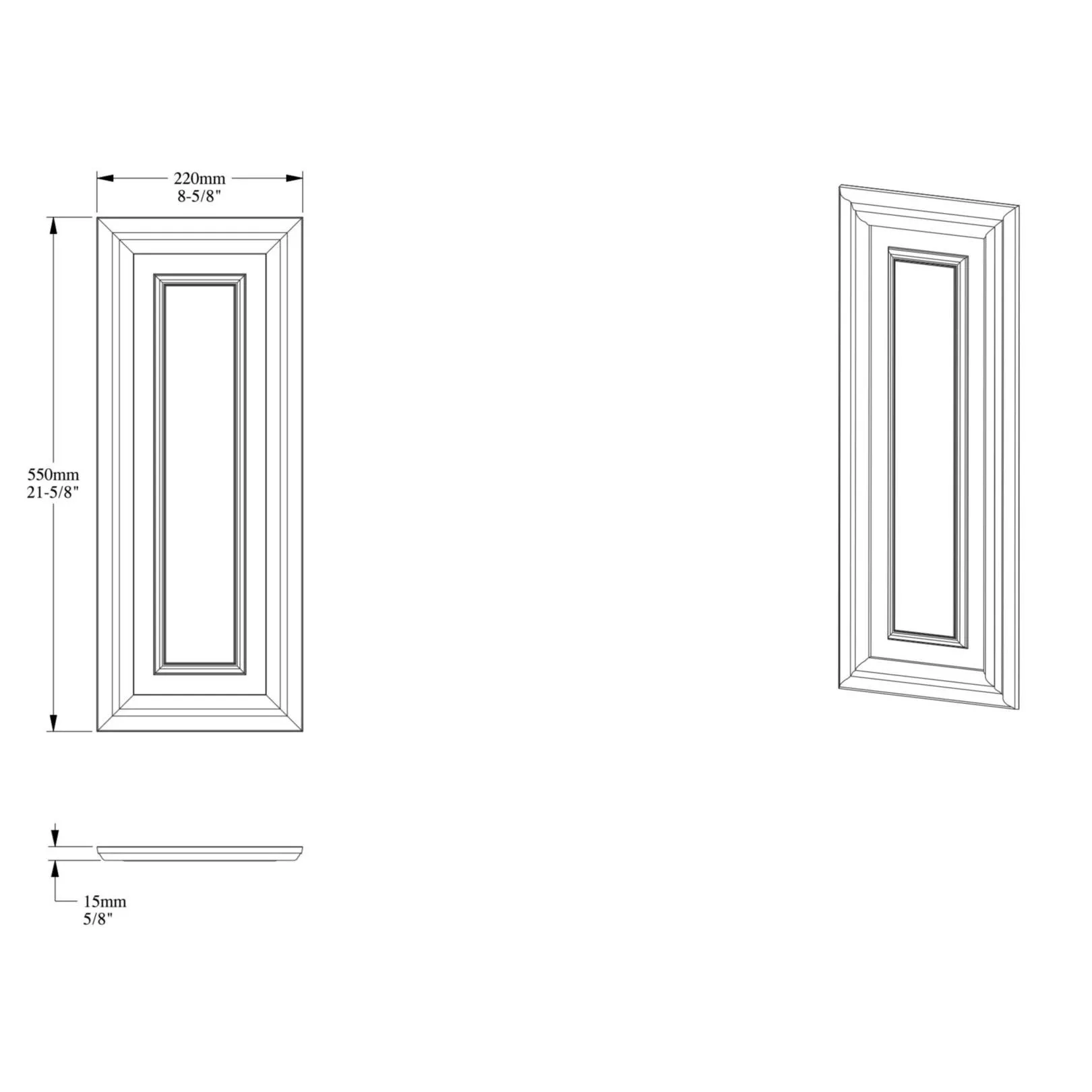 Elément décoratif ORAC D504