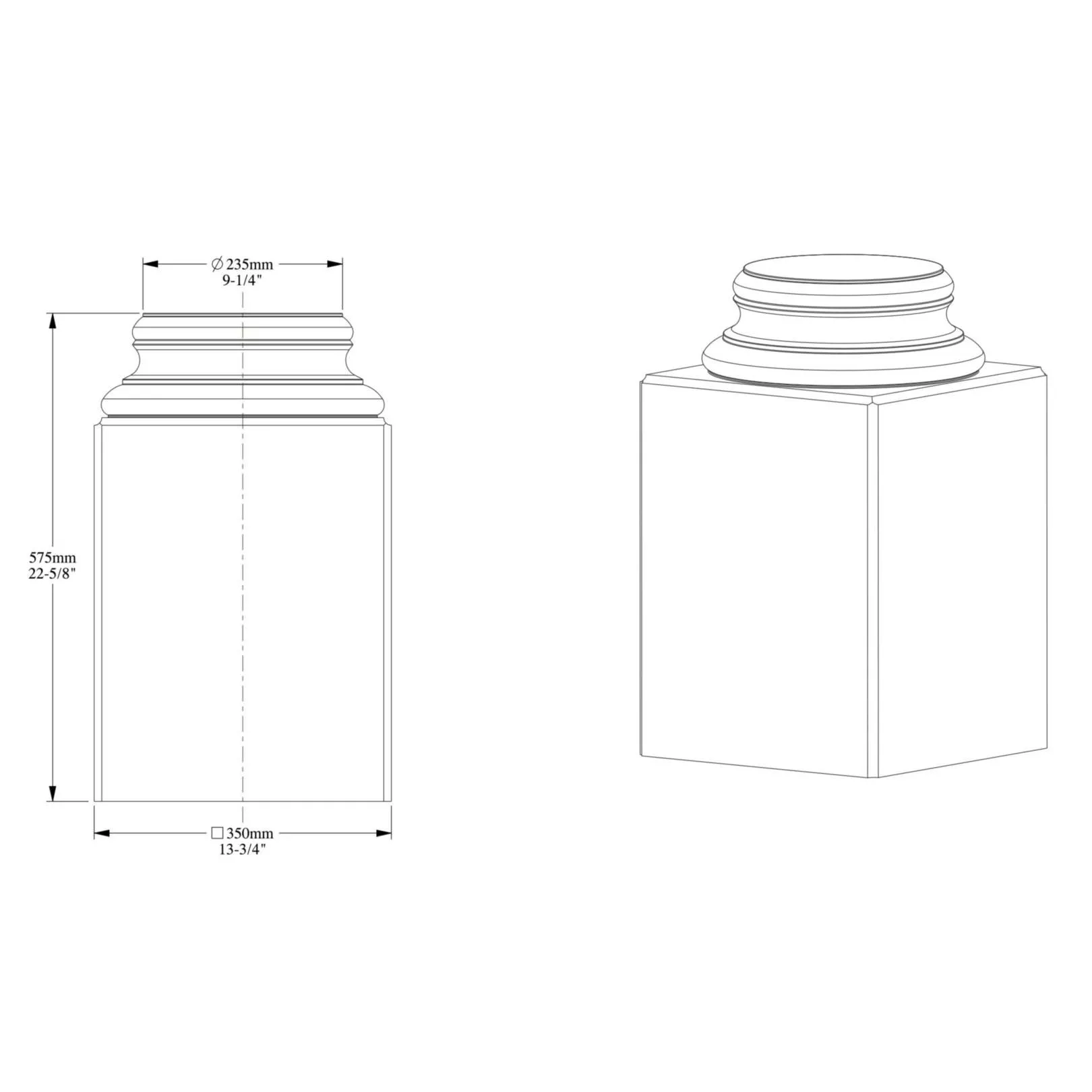Elément décoratif ORAC K1132
