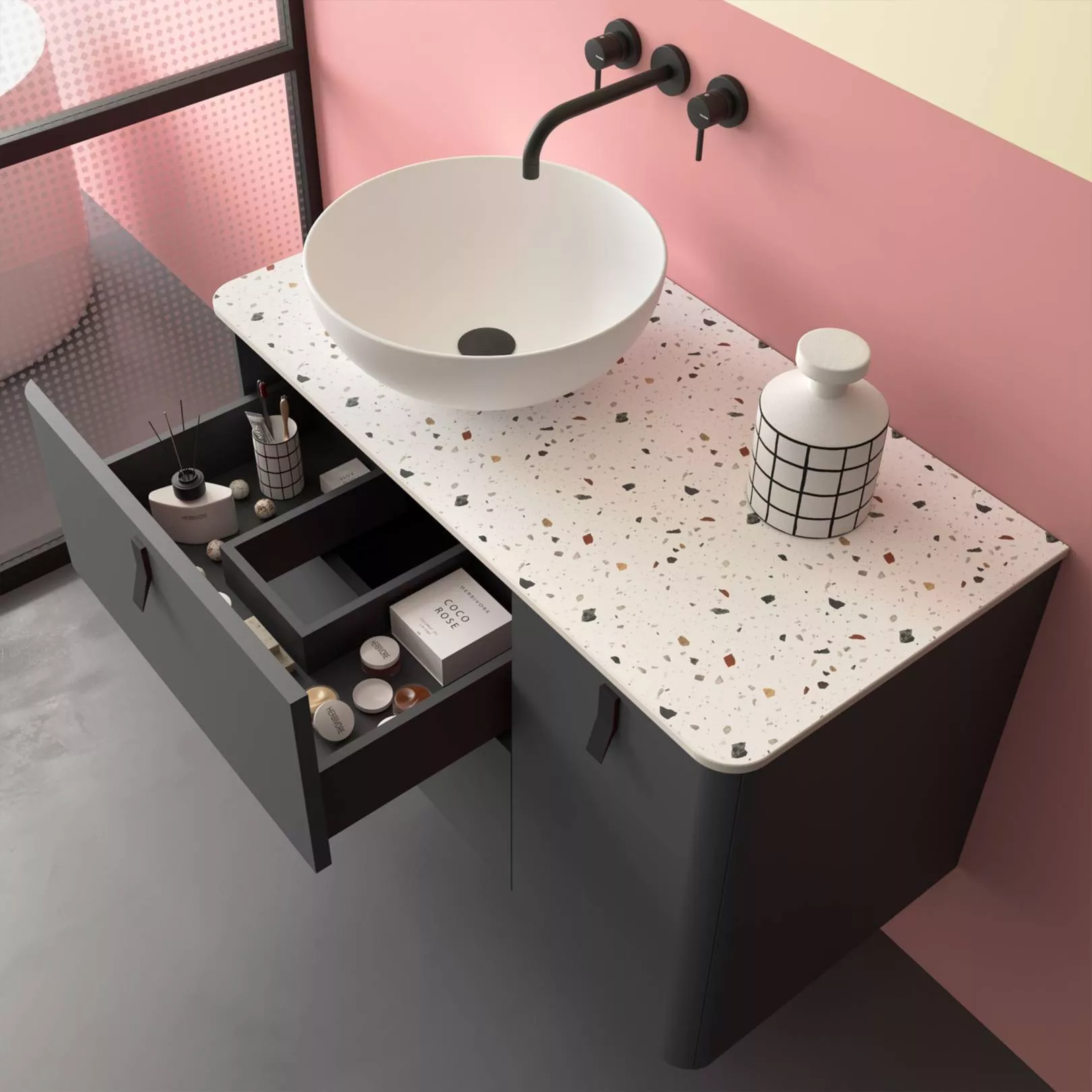 Meuble bain suspendu ICON
