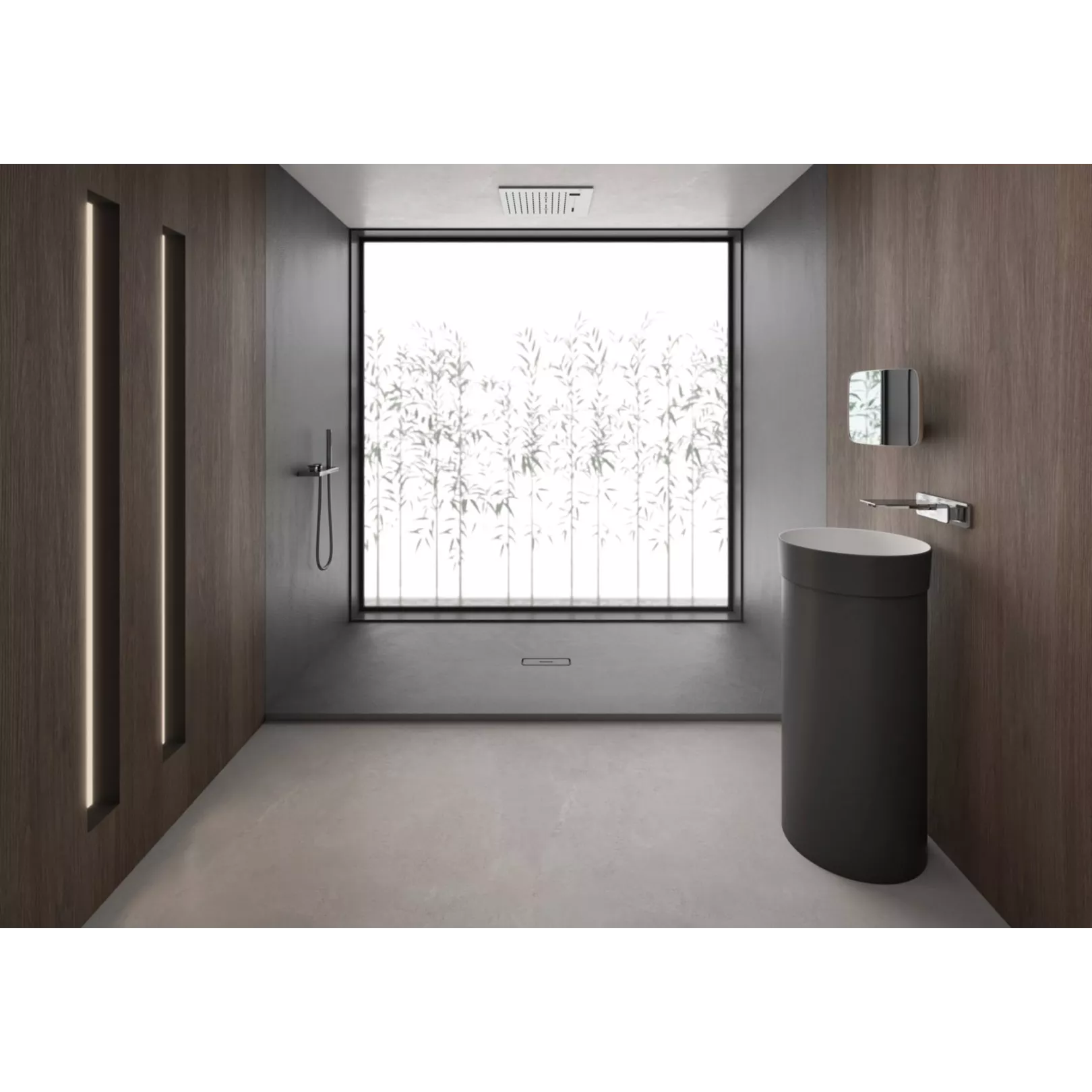 Receveur de douche ARQ 6 coloris, dimensions sur mesures