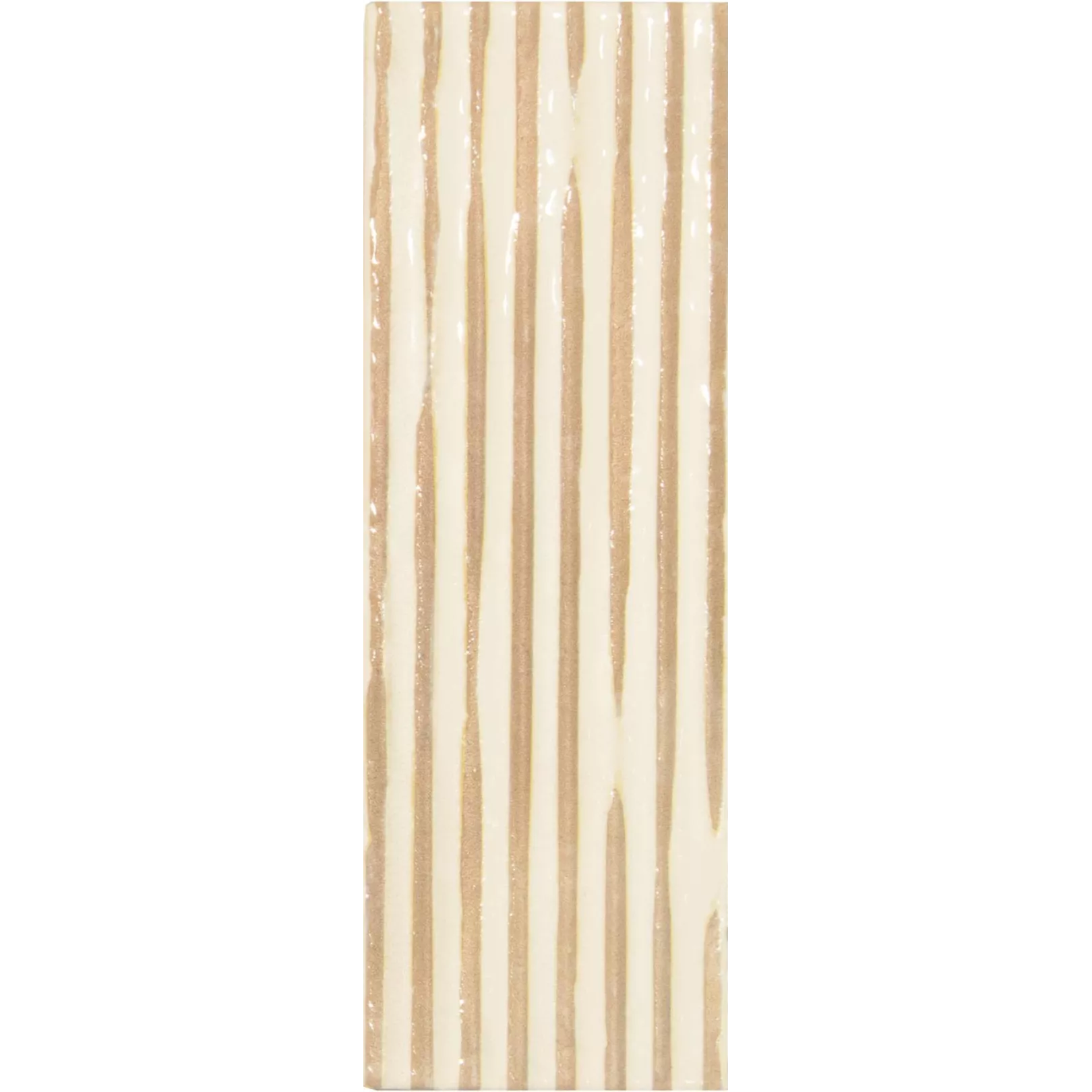 Carrelage grès cérame effet graphique CASABLANCA Dimension (cm, Larg x Long):Relief (rectangle) 15x5cm Couleurs:Lime