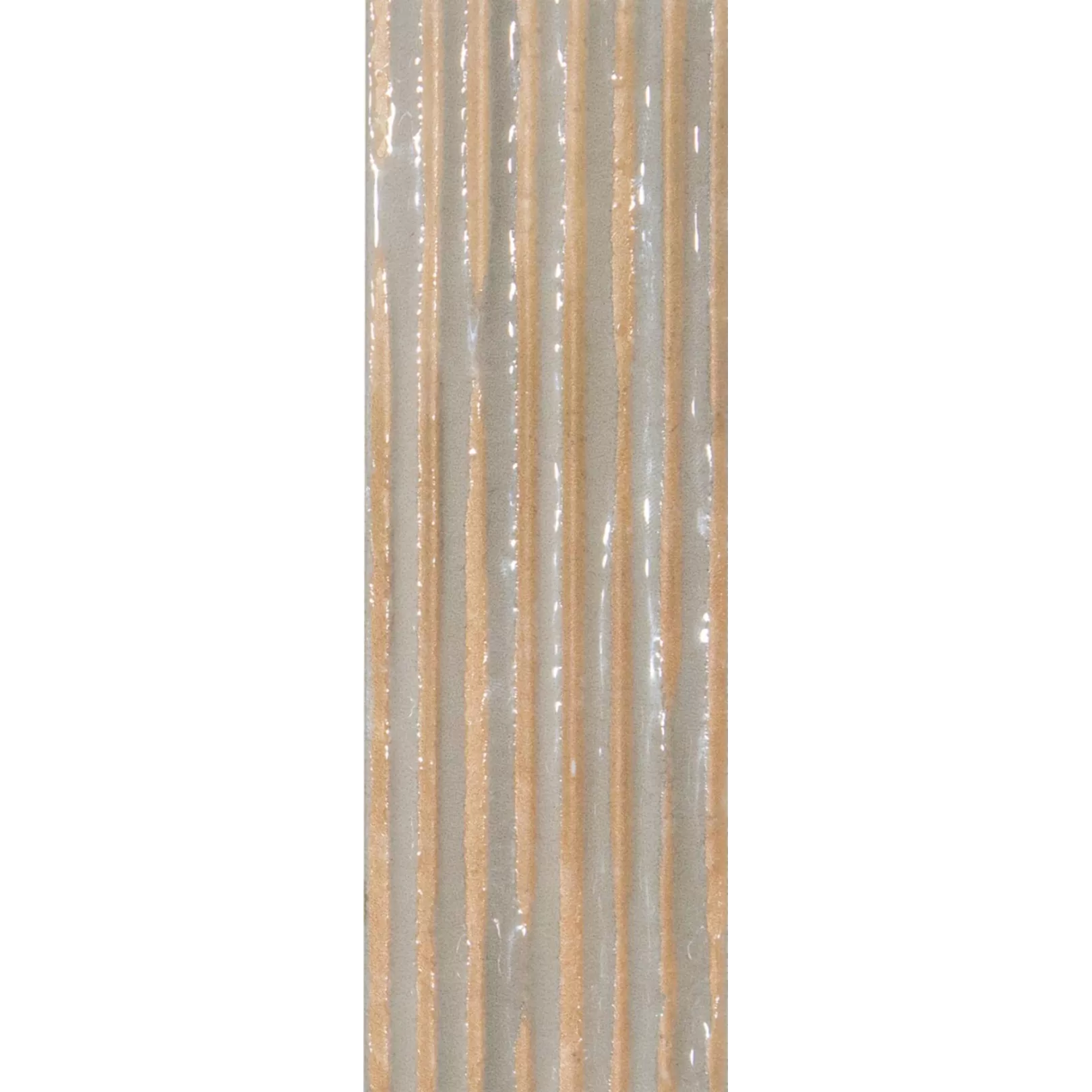 Carrelage grès cérame effet graphique CASABLANCA Dimension (cm, Larg x Long):Relief (rectangle) 15x5cm Couleurs:Ash