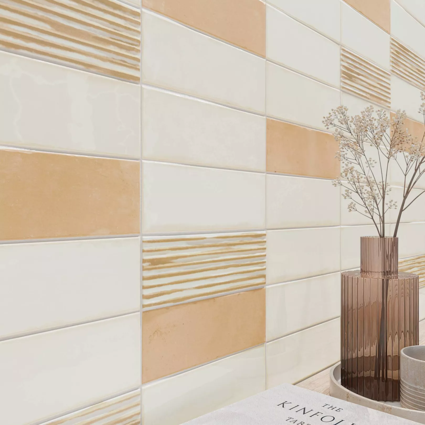Carrelage grès cérame effet graphique CASABLANCA 