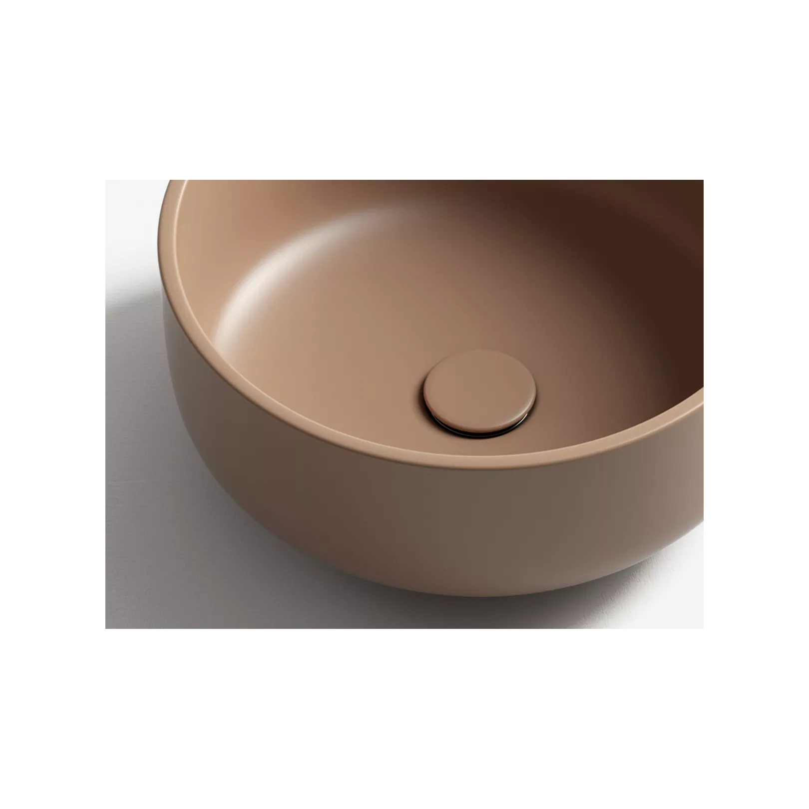 Vasque à poser ronde FONTE Ø40cm Hauteur 18cm