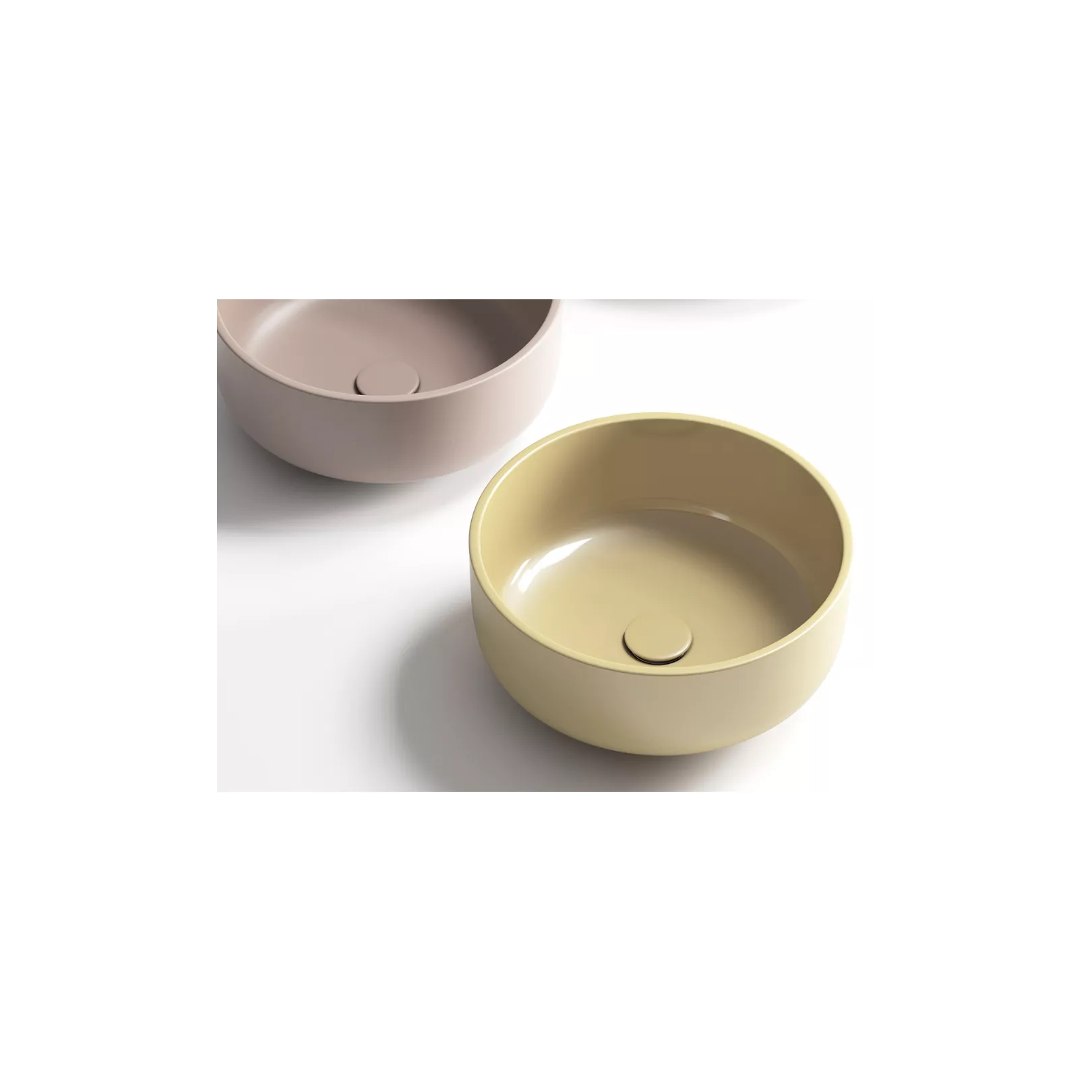 Vasque à poser ronde FONTE Ø45cm Hauteur 13cm