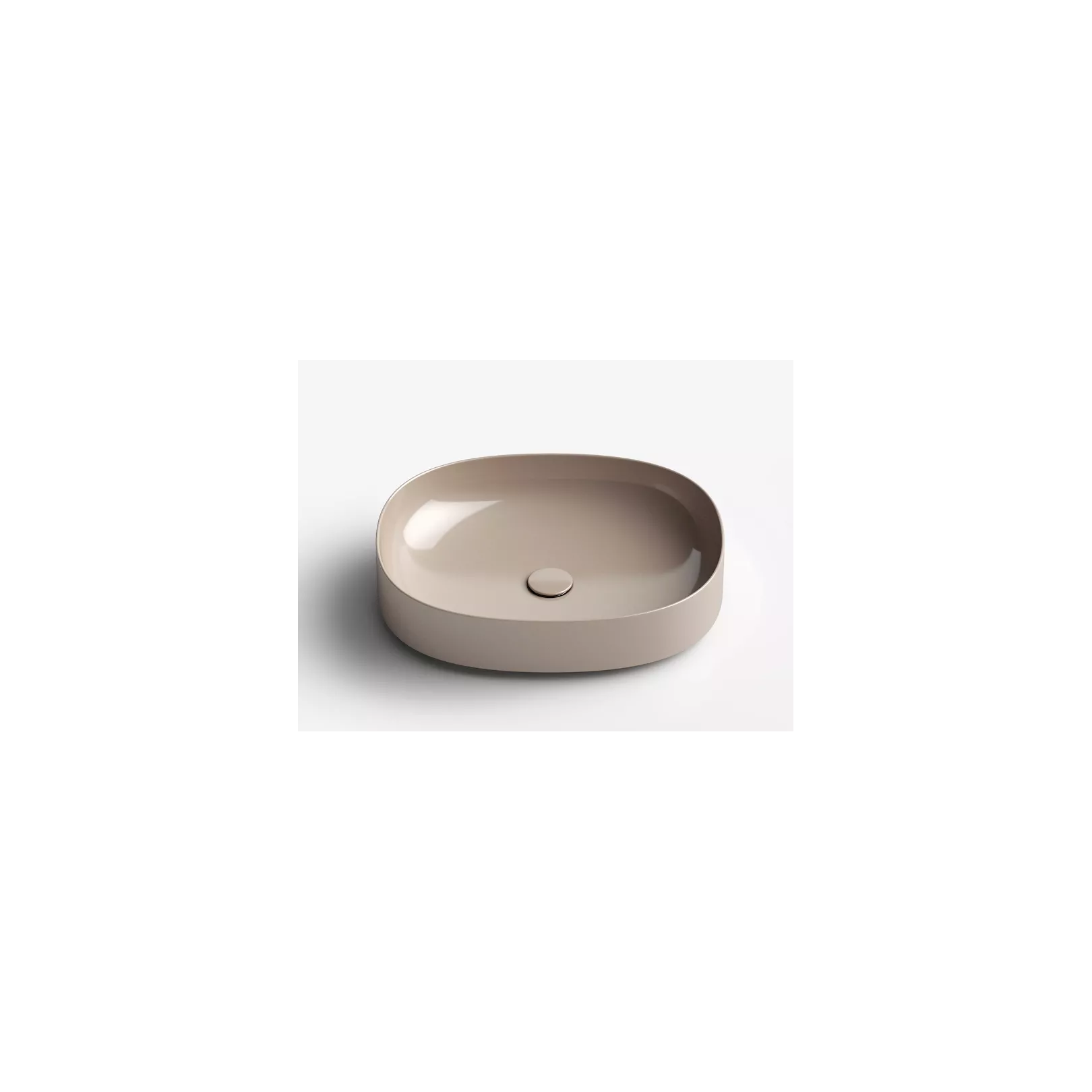 Vasque à poser DROP 55x45cm hauteur 12cm