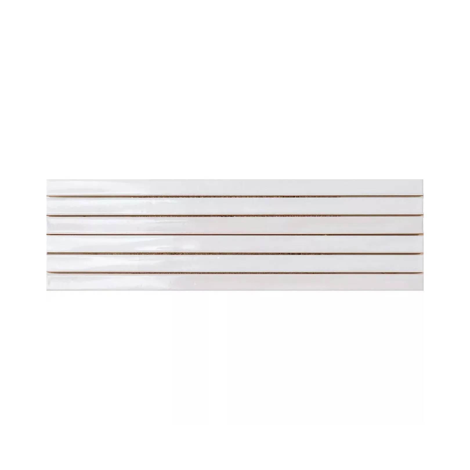 Carrelage mural faïence LONG FINGER  Blanco - Gloss
