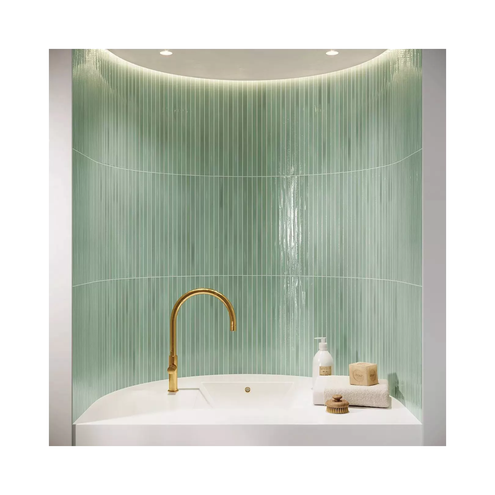 Carrelage mural faïence LONG FINGER  Apple - Gloss