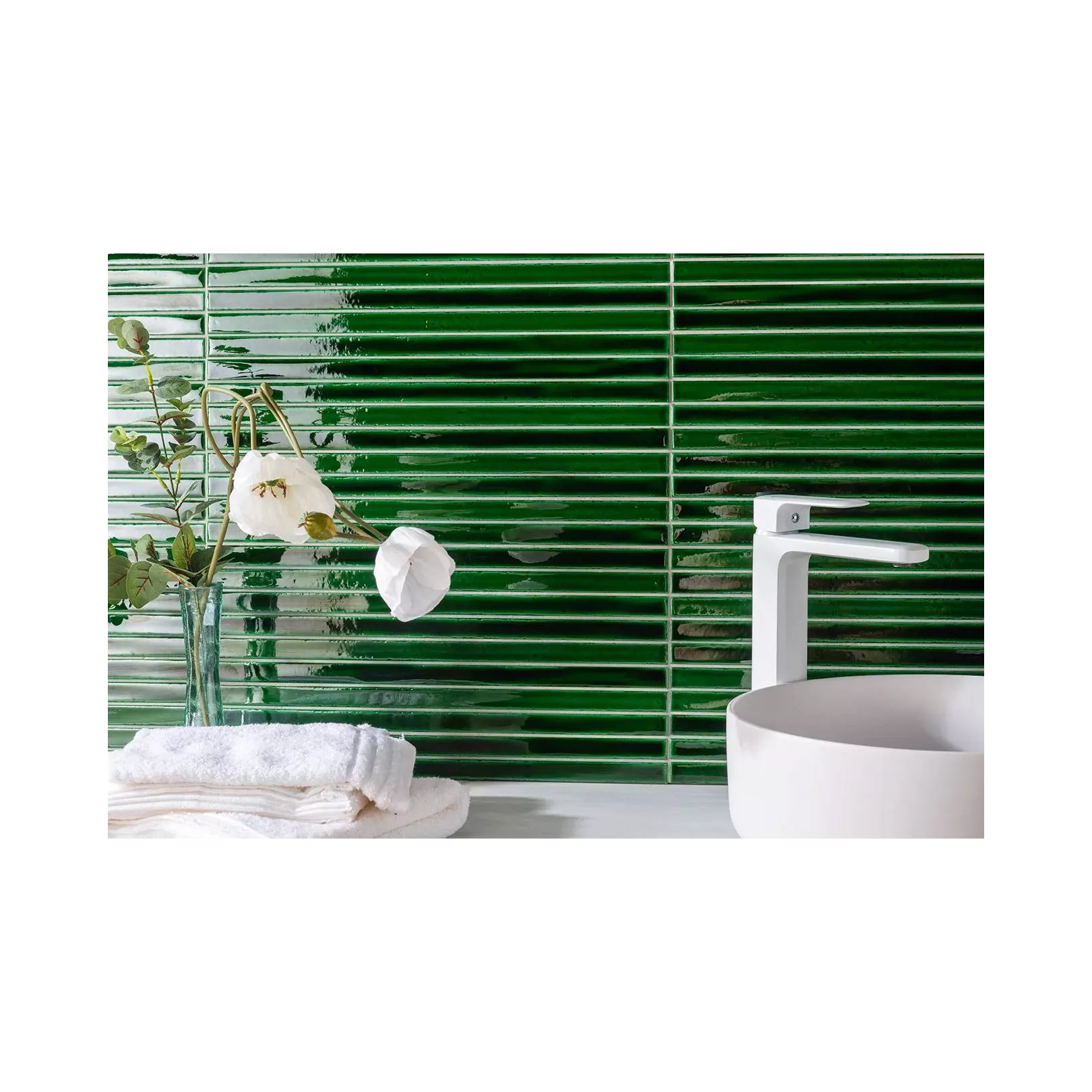 Carrelage mural faïence LONG FINGER  Jungle - Crackle