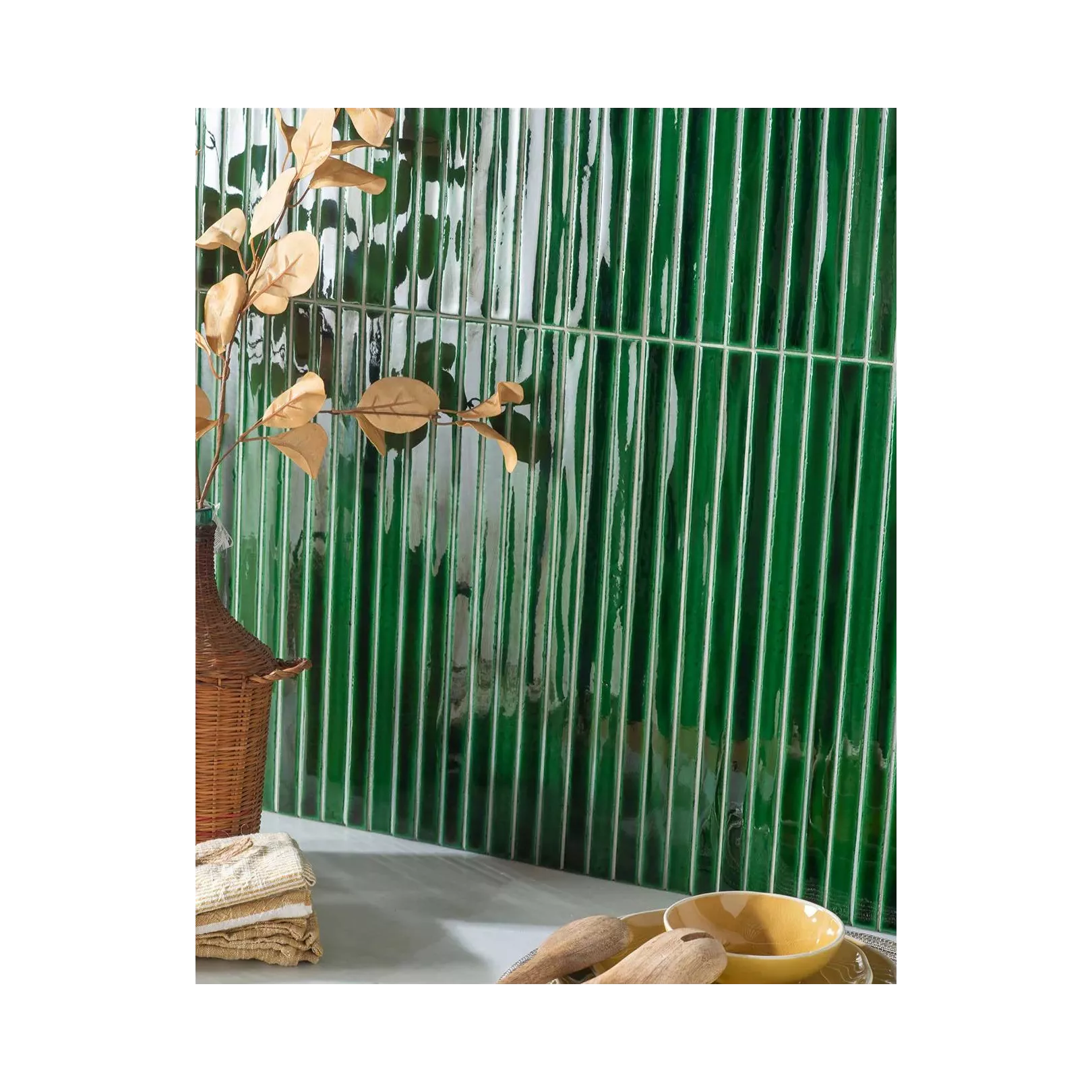 Carrelage mural faïence LONG FINGER  Jungle - Crackle