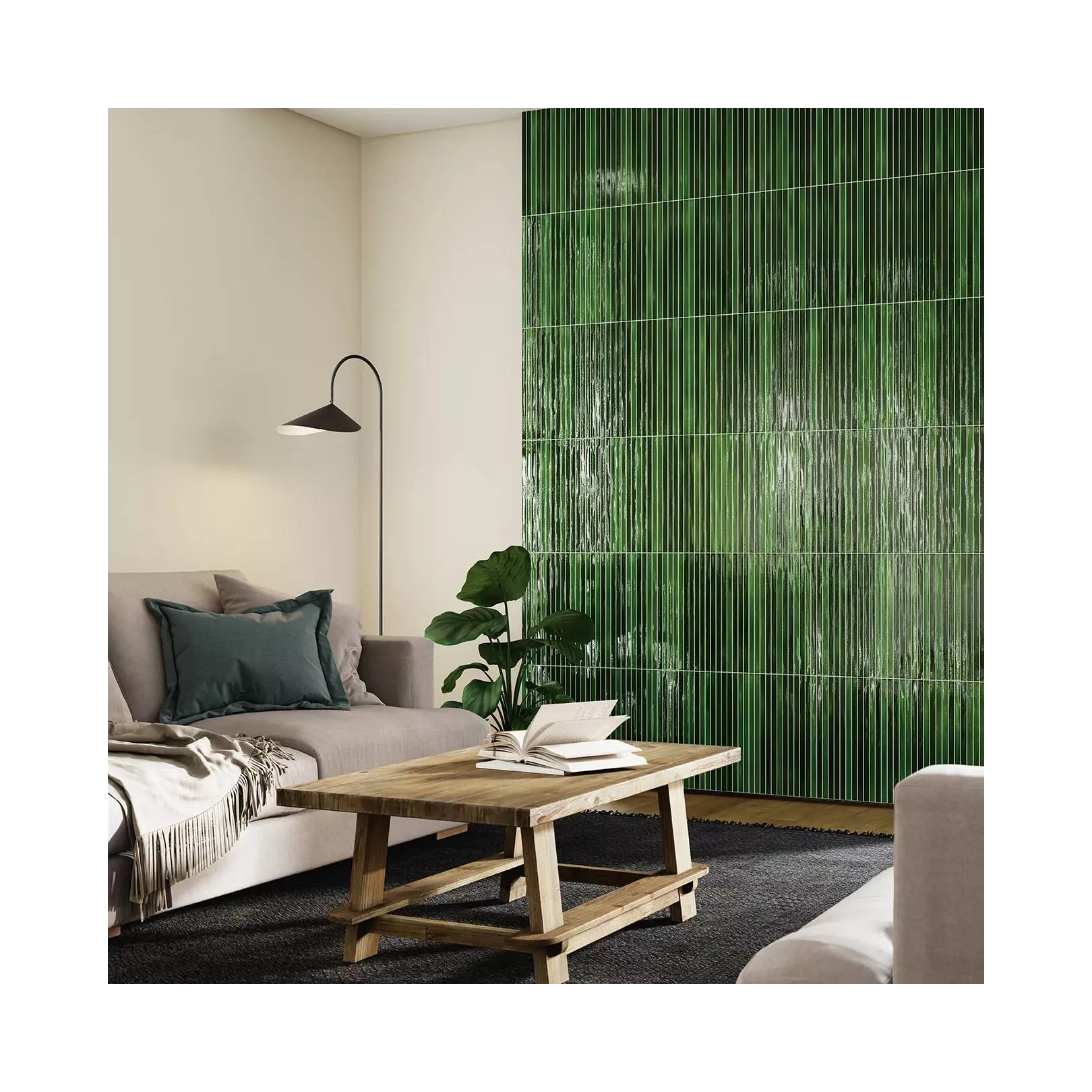 Carrelage mural faïence LONG FINGER  Jungle - Crackle