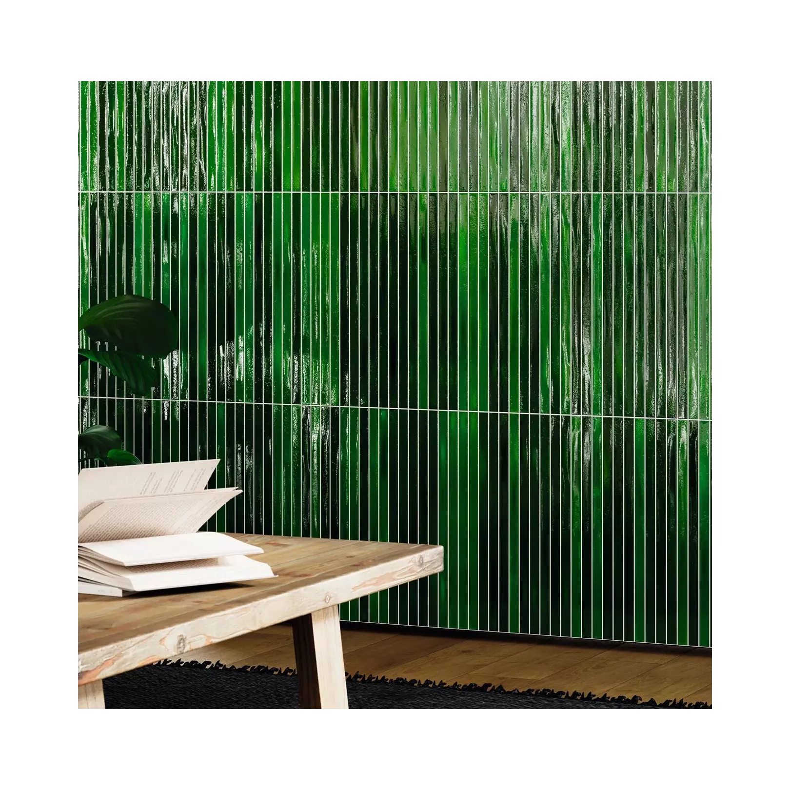 Carrelage mural faïence LONG FINGER  Jungle - Crackle