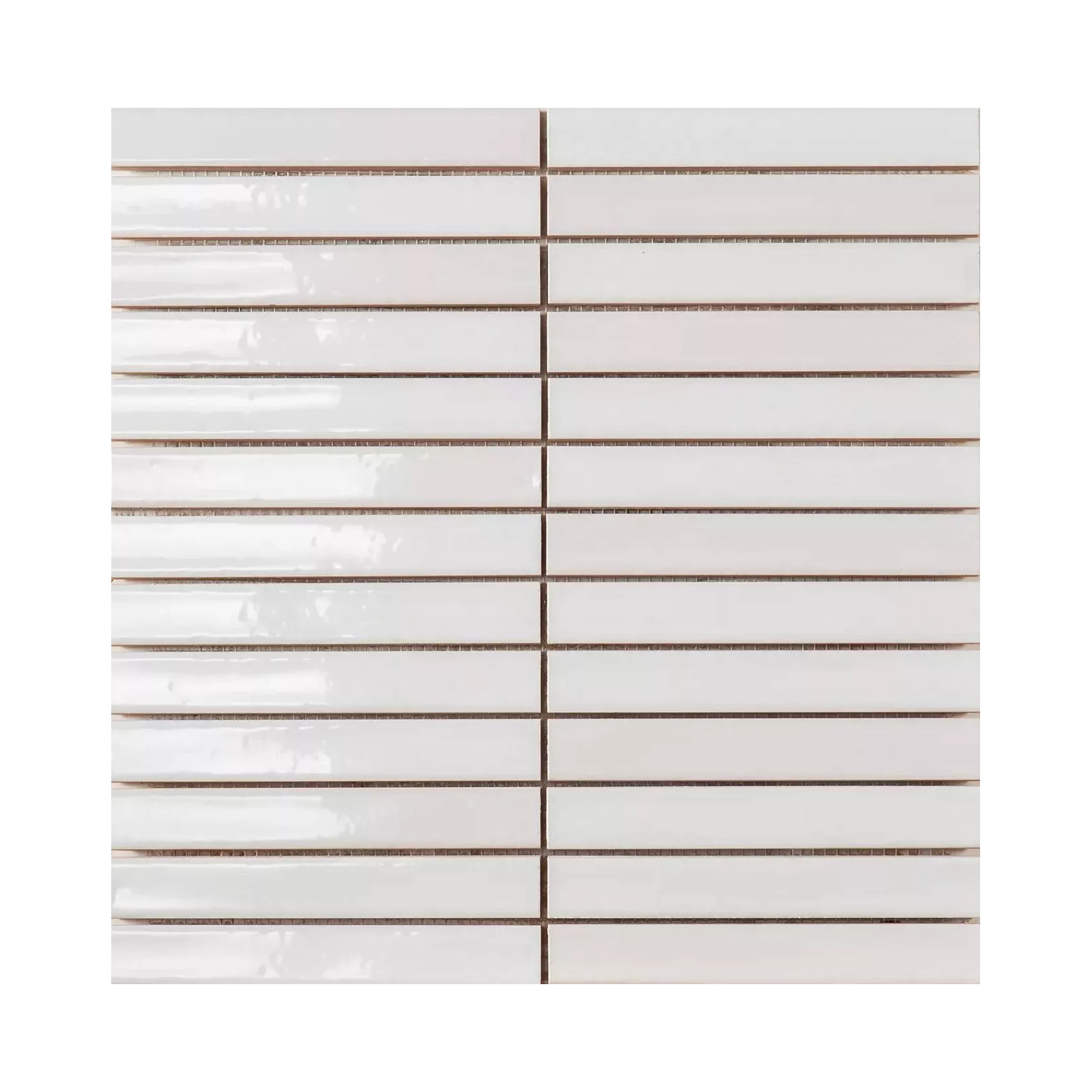 Carrelage mural faïence SHORT FINGER  Blanco - Gloss