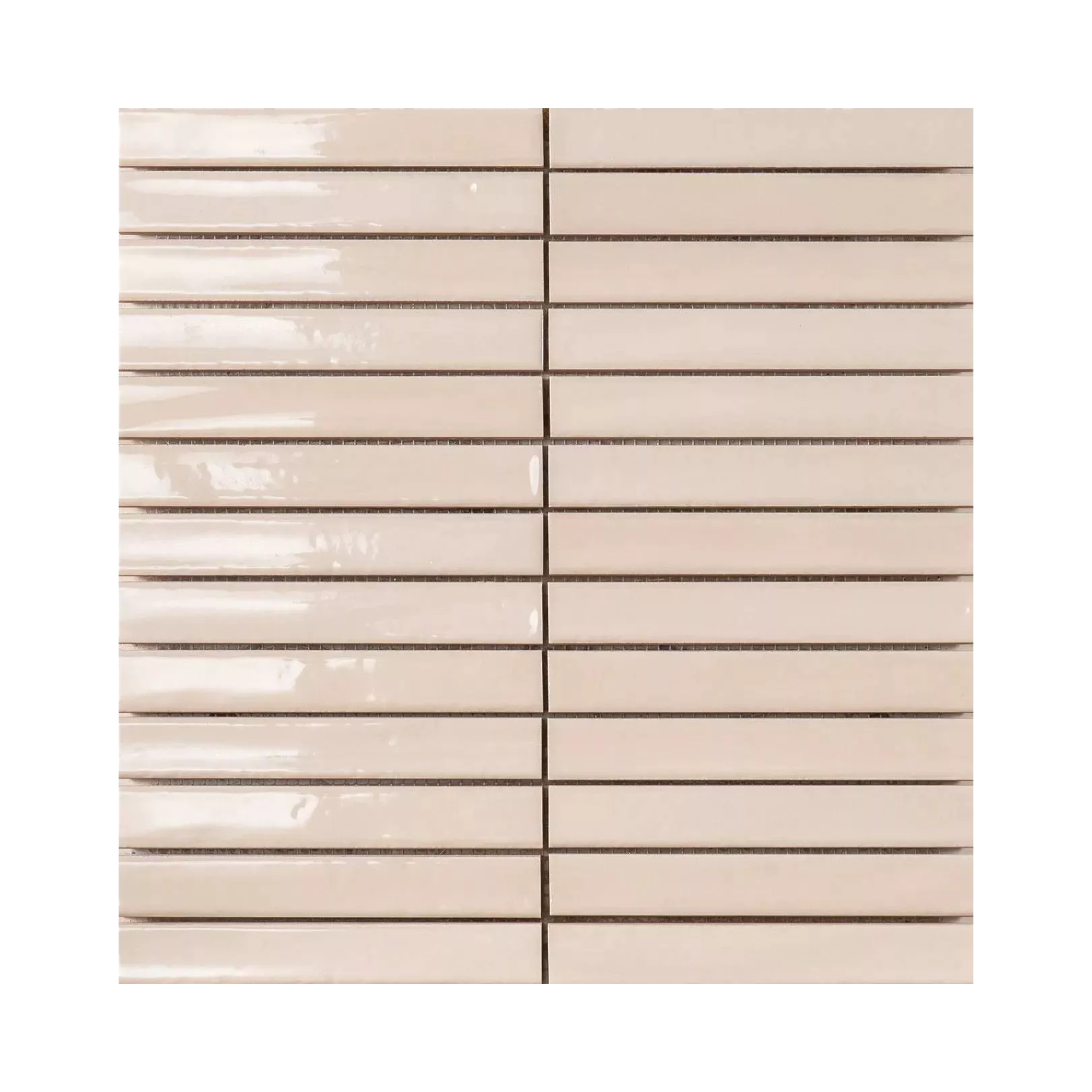Carrelage mural faïence SHORT FINGER  Ivory - Gloss