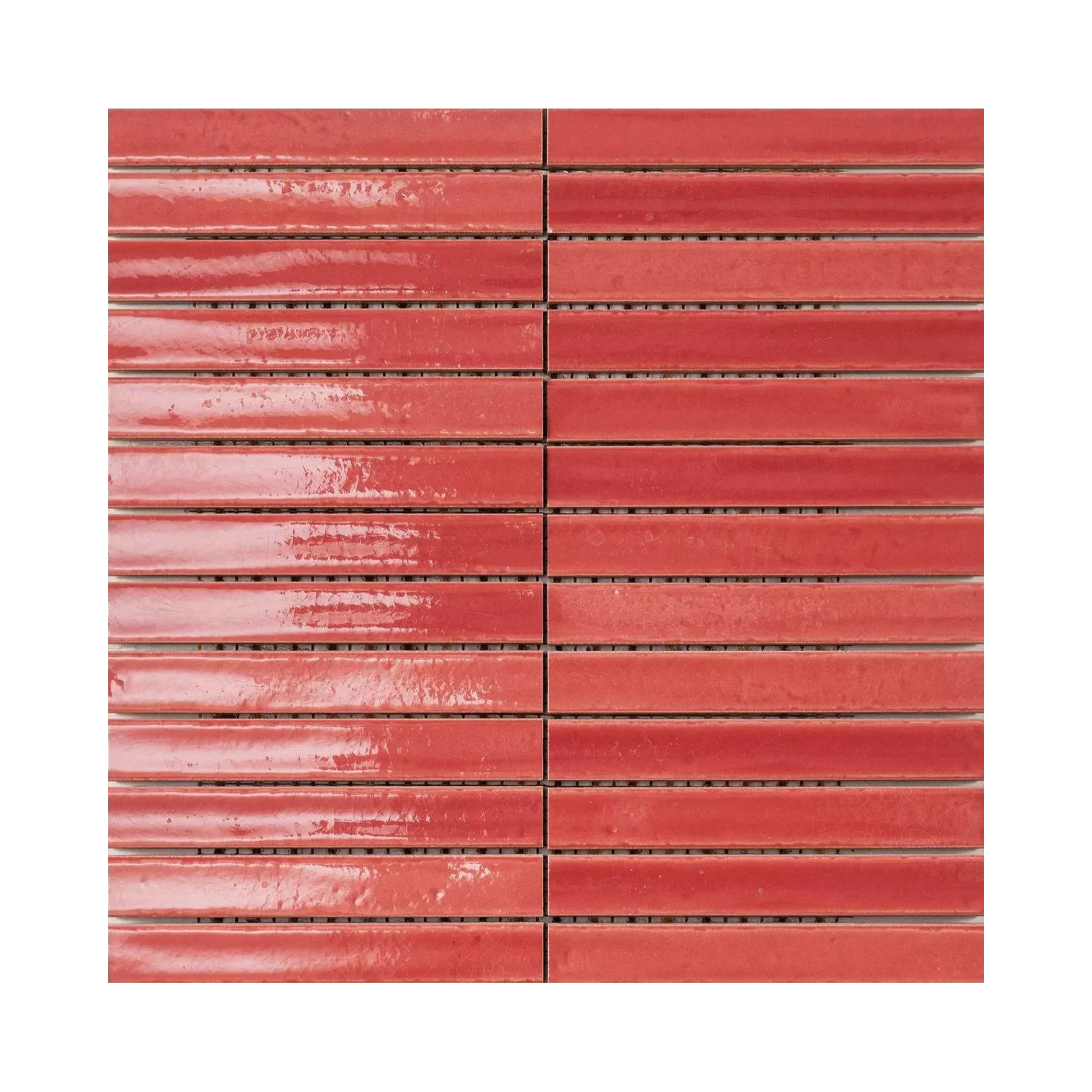 Carrelage mural faïence SHORT FINGER  Wild coralito - Crackle