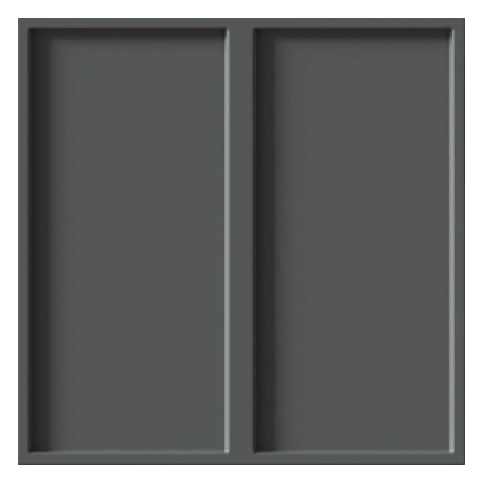 Carrelage mural faïence effet graphique WAYS Couleurs:Graphite Finition (relief):LINE