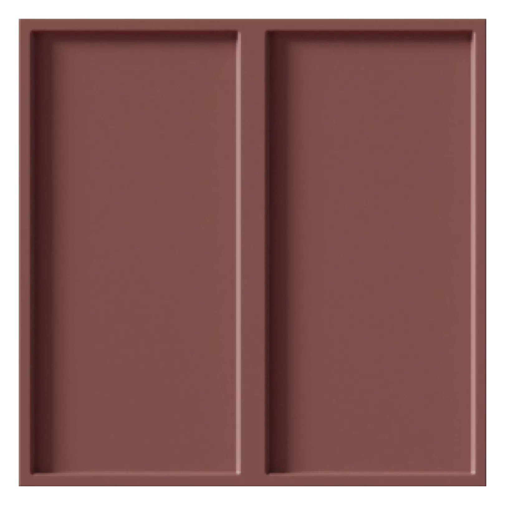 Carrelage mural faïence effet graphique WAYS Couleurs:Klinker Finition (relief):LINE