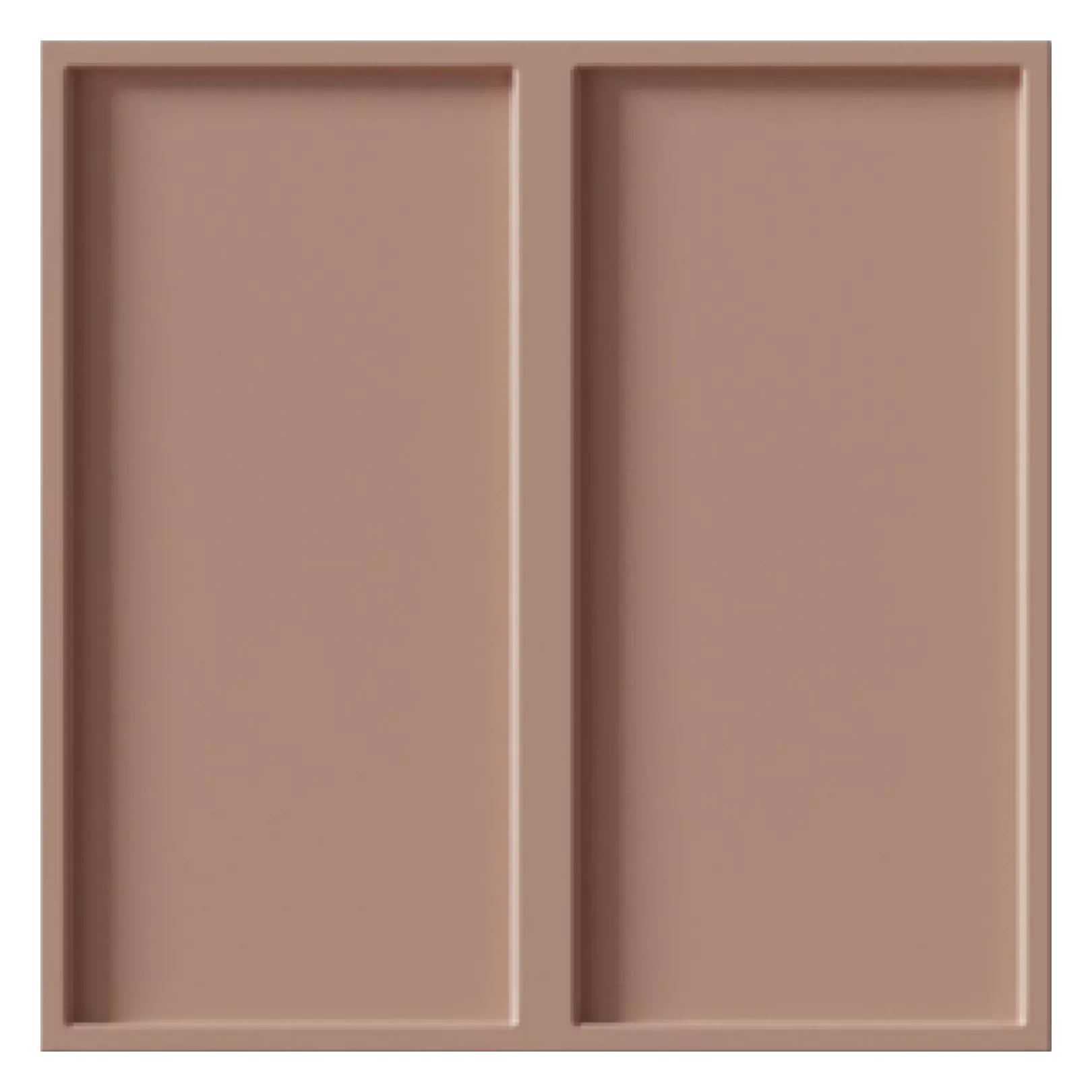 Carrelage mural faïence effet graphique WAYS Couleurs:Terracotta Finition (relief):LINE