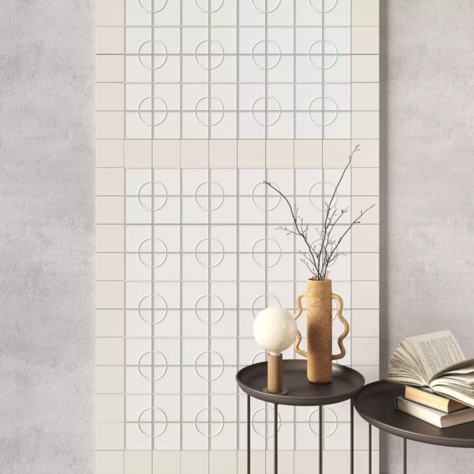Carrelage mural faïence effet graphique WAYS
