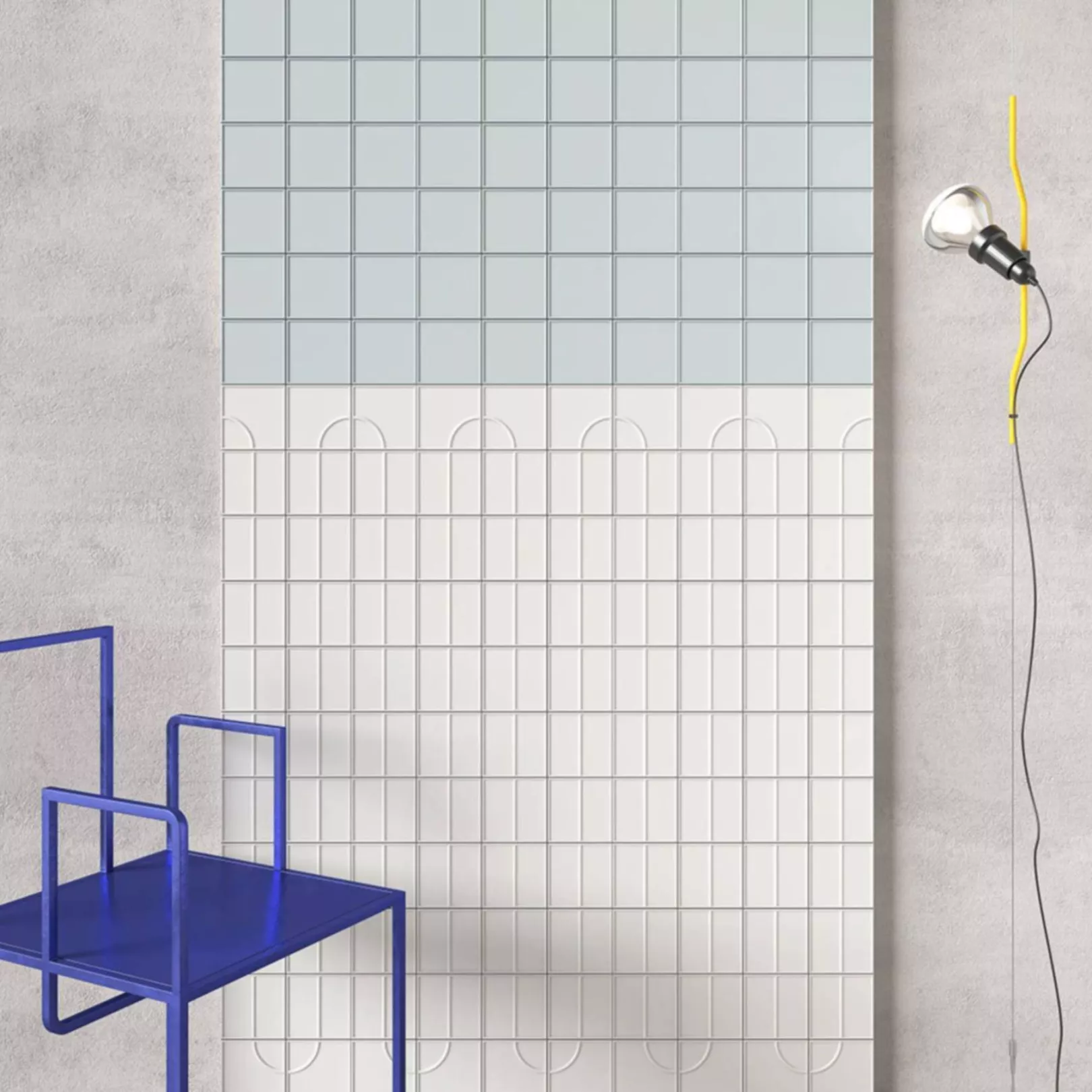 Carrelage mural faïence effet graphique WAYS