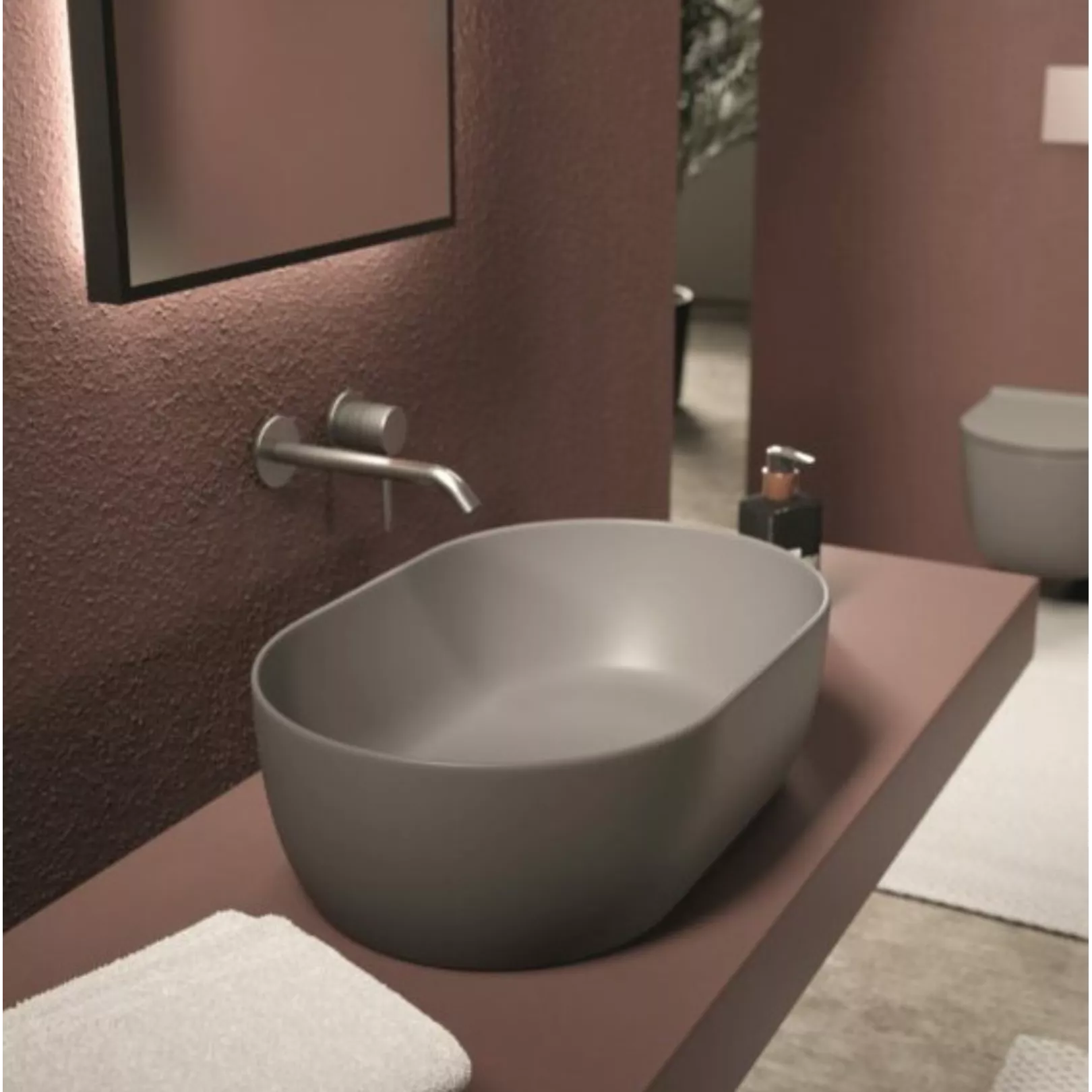 Lavabo, vasque à poser UNICA 55x35