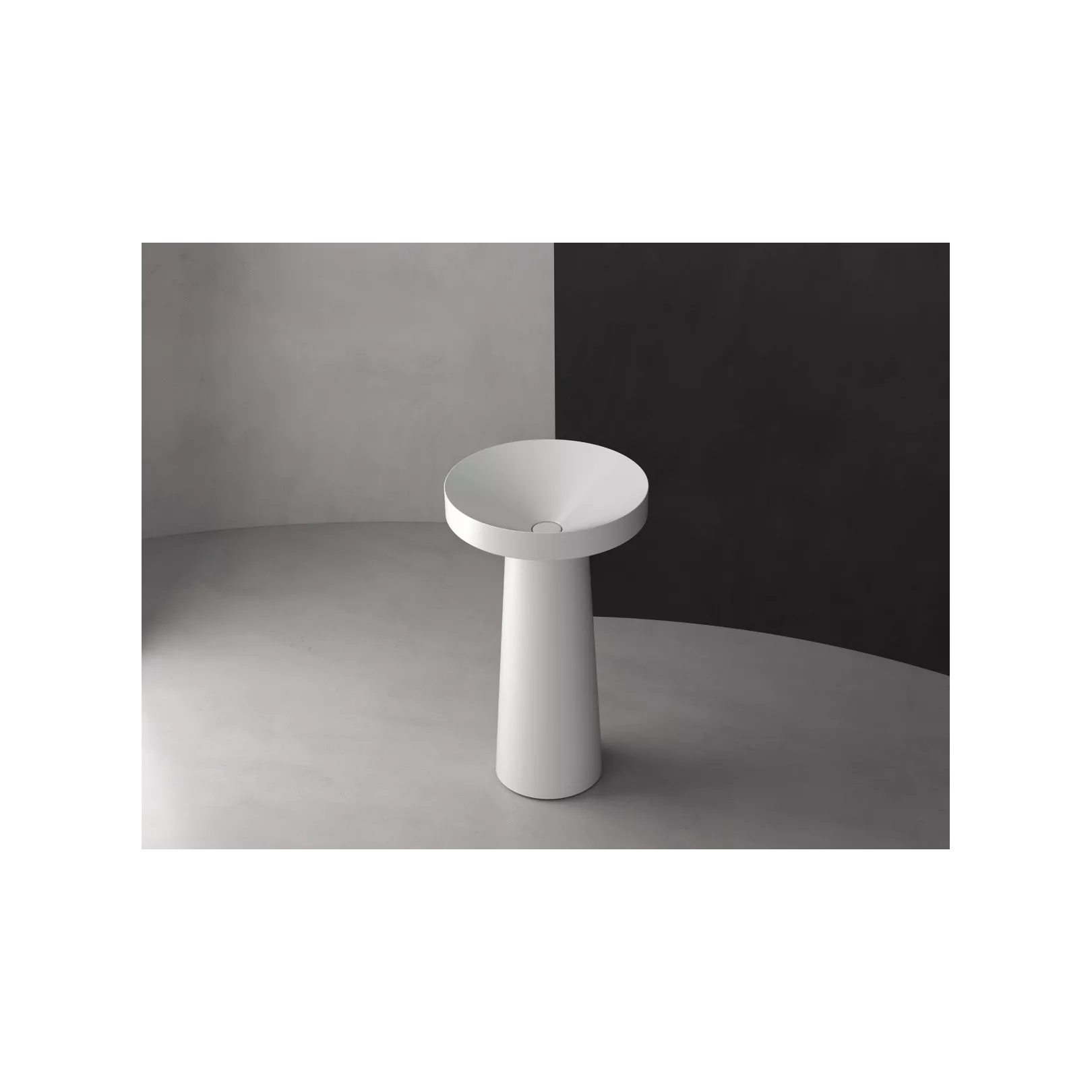 copy of Vasque murale ovale OCCHIO 50x40 Hauteur 13cm     