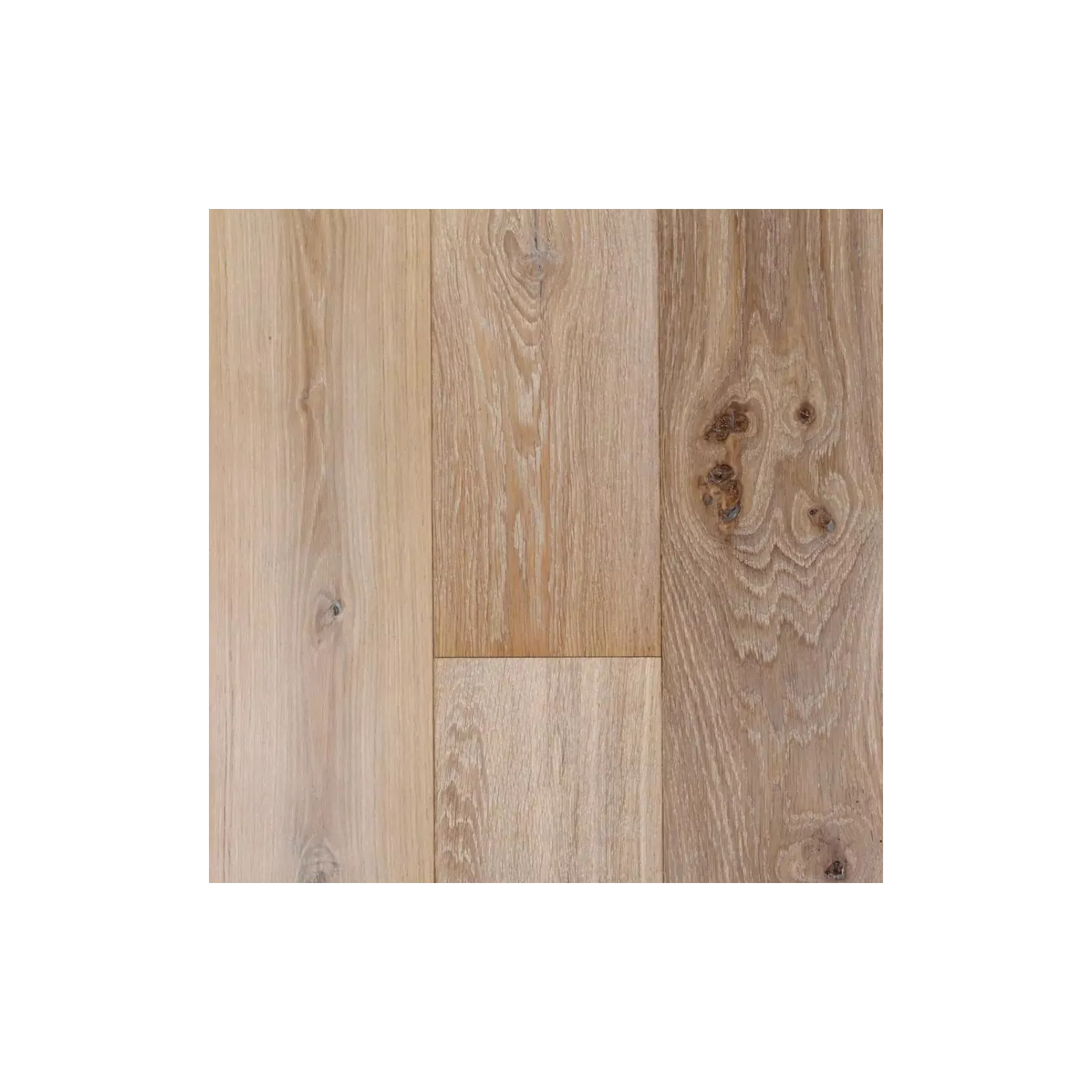 Parquet chêne CUMIN massif et semi-massif, Brossé Vernis Mat 1024