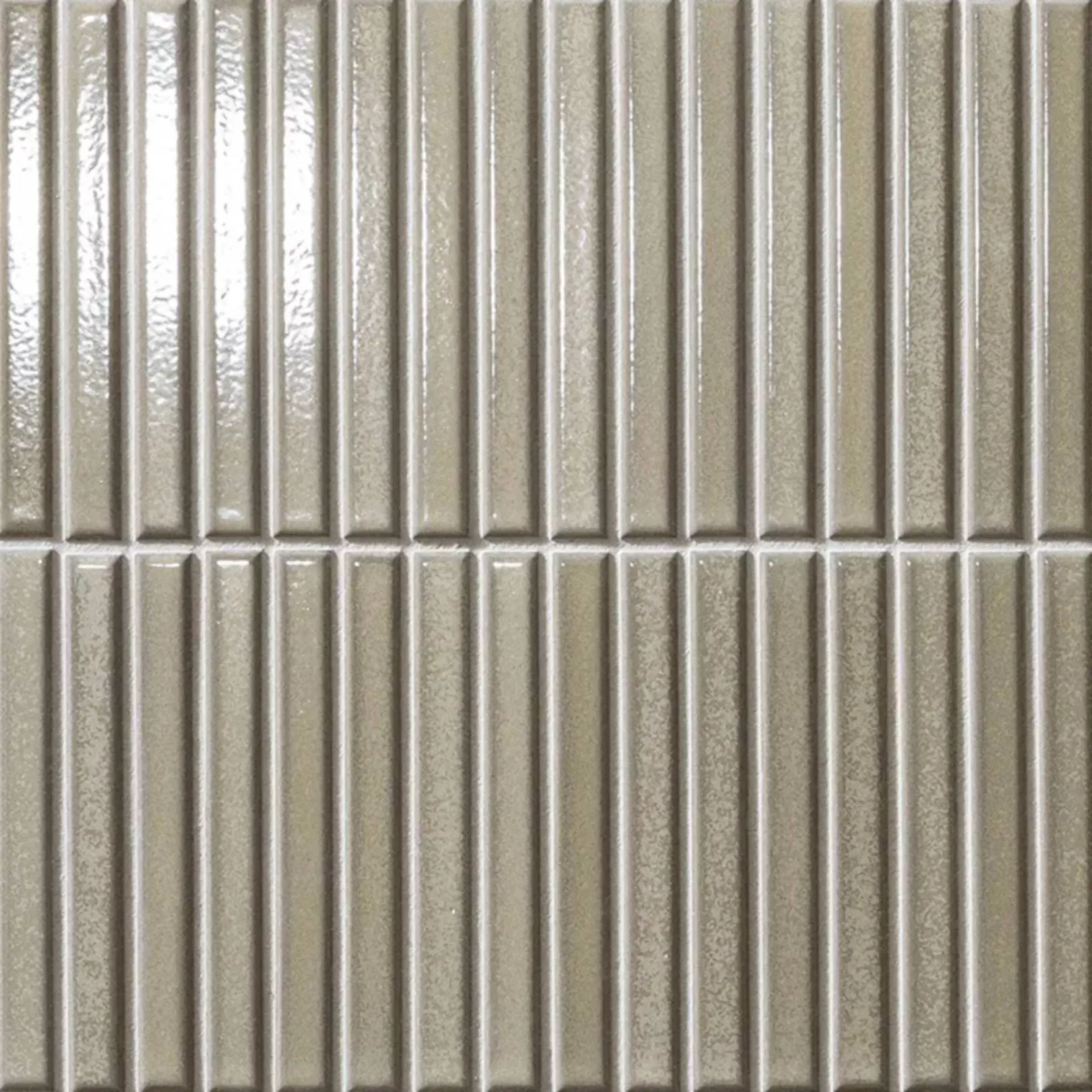 Mosaïque de grès cérame INAX SUISAI stick 14.7x1.6cm