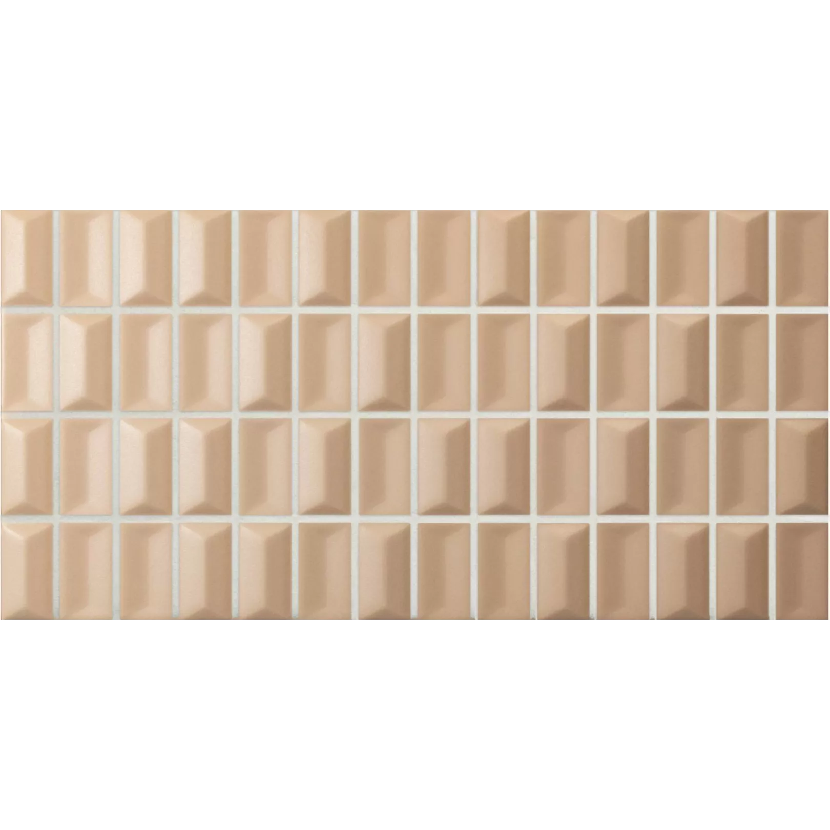 Carrelage mural faience 3D BARS
