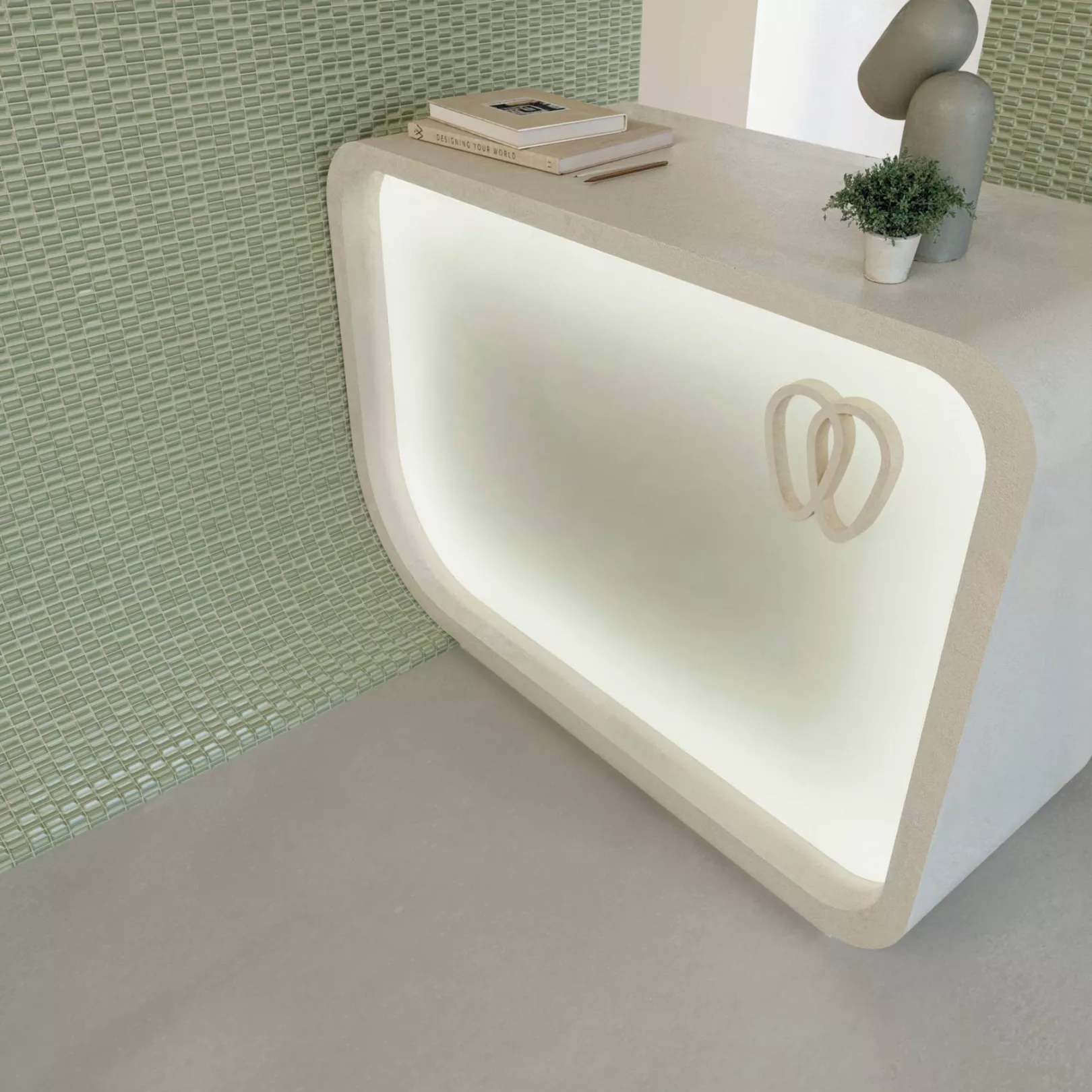 Carrelage mural faience 3D BARS
