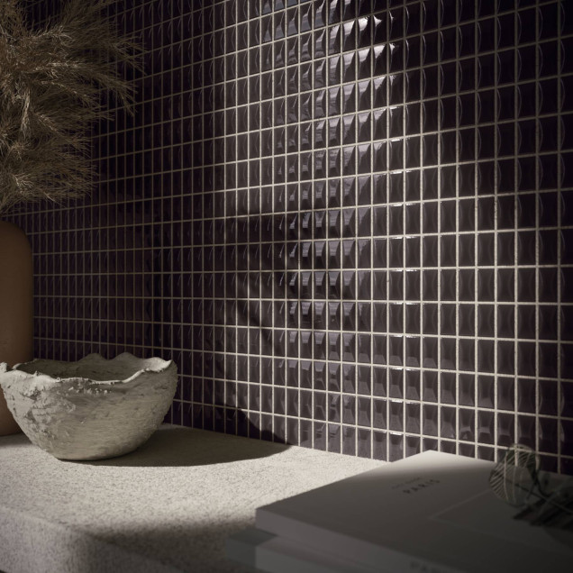 Carrelage mural faience 3D BARS