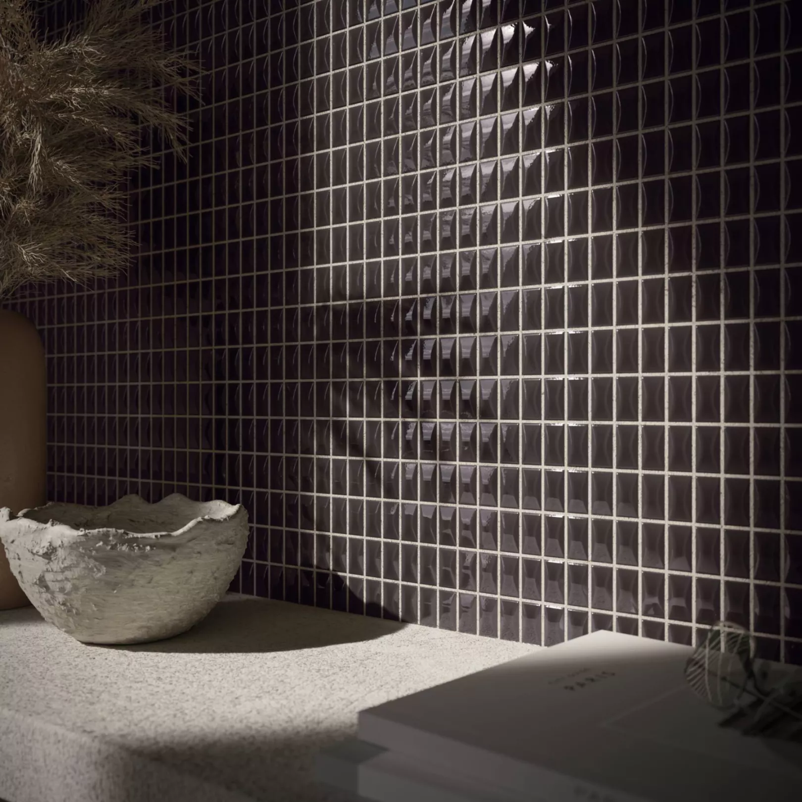 Carrelage mural faience 3D BARS