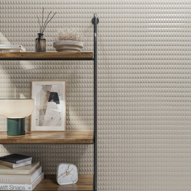 Carrelage mural faience 3D BARS