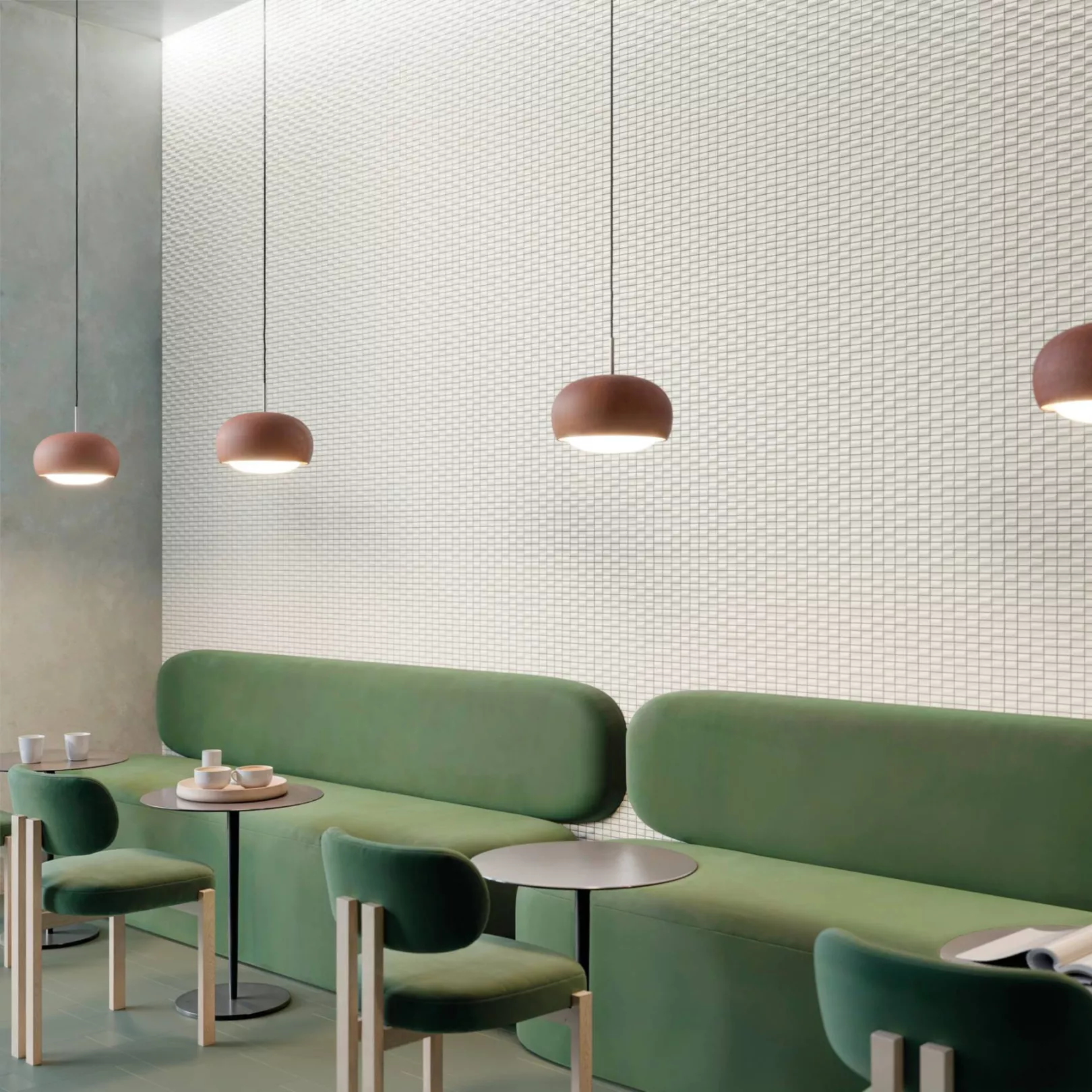 Carrelage mural faience 3D BARS