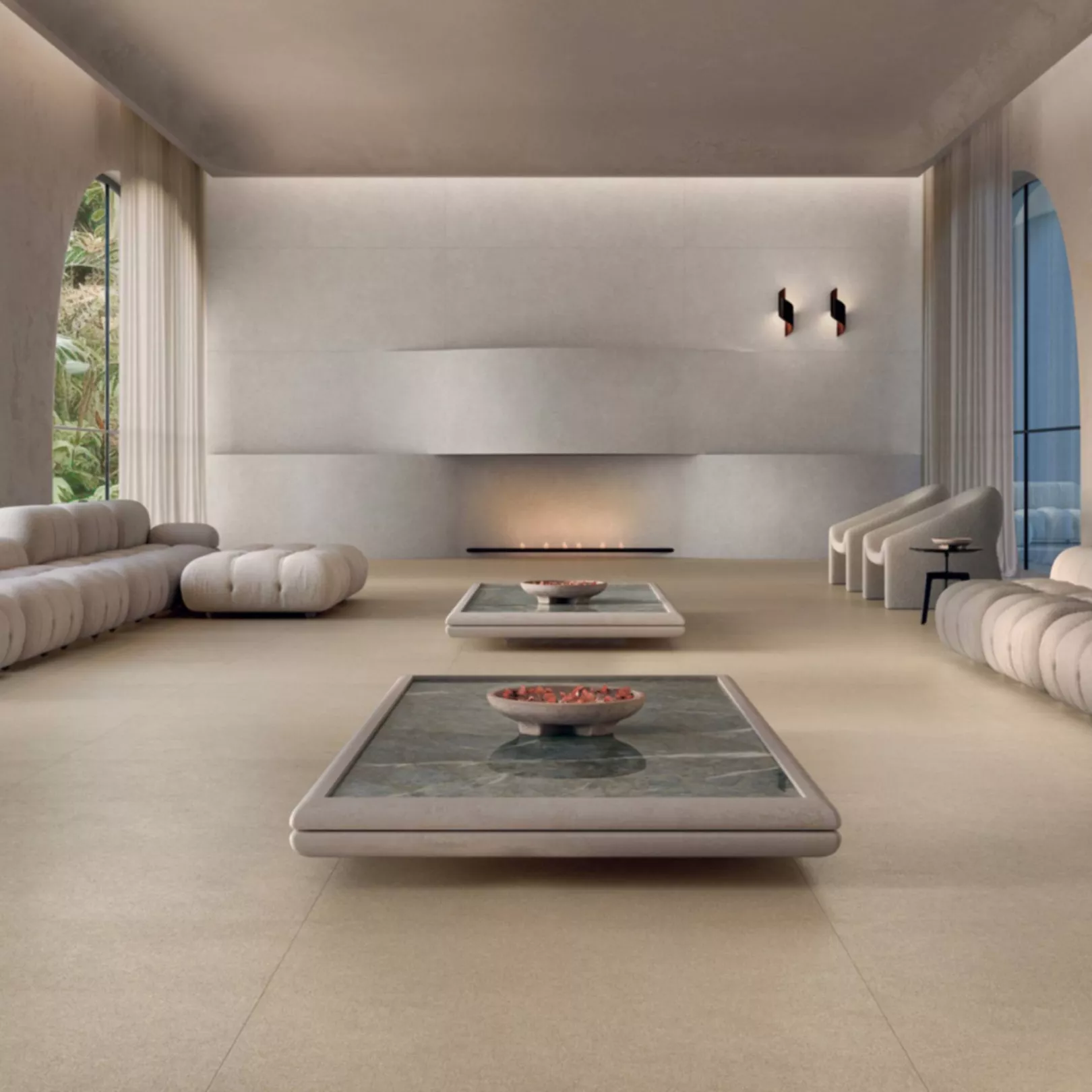 Carrelage murale en grès cérame ARKETIPO SLIM (3.5mm d'épaisseur)
