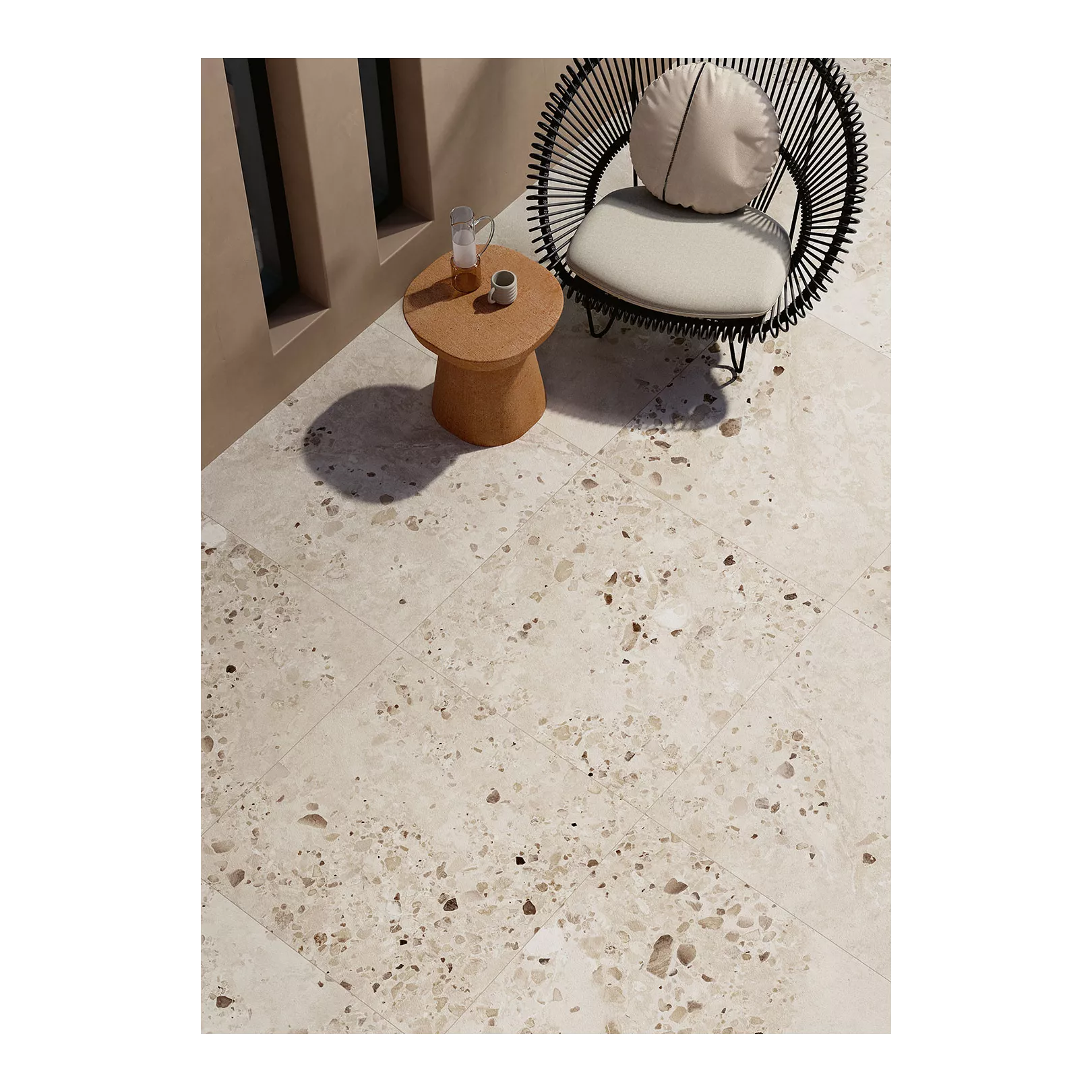 Grès cérame effet pierre I COCCI SICILIANI - 20mm exterieur