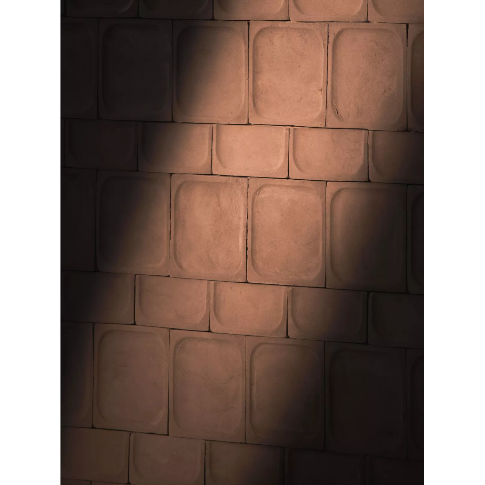 Carrelage mural terre cuite FORNACE BRIONI "VOID" BY SNOHETTA