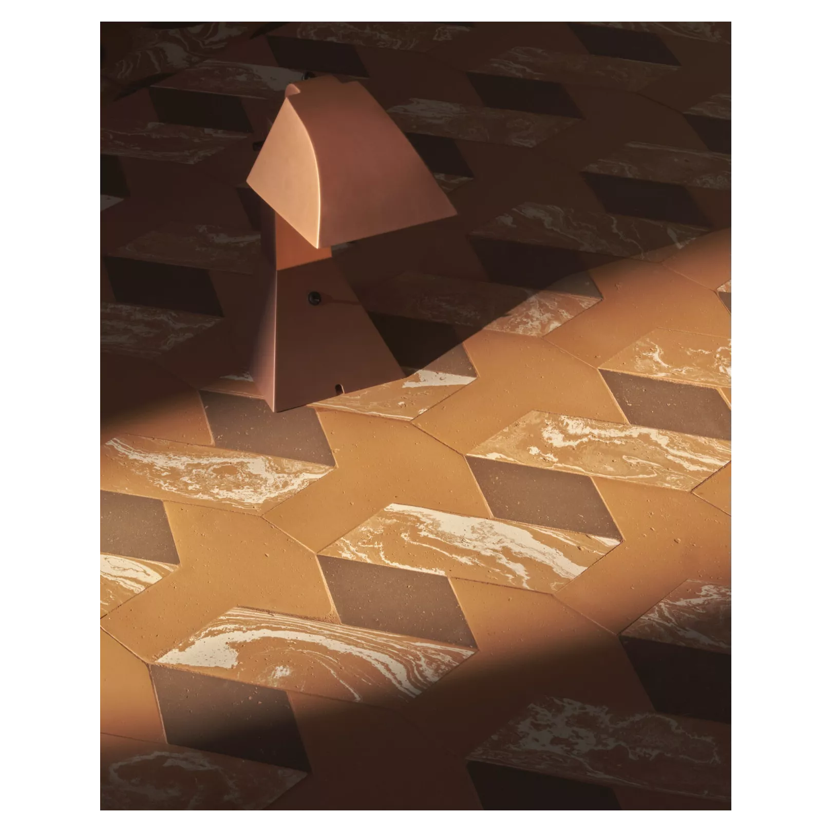 Terre mêlée naturelle  FORNACE BRIONI - DUCATO - "ARALDICA" BY CRISTINA CELESTINO