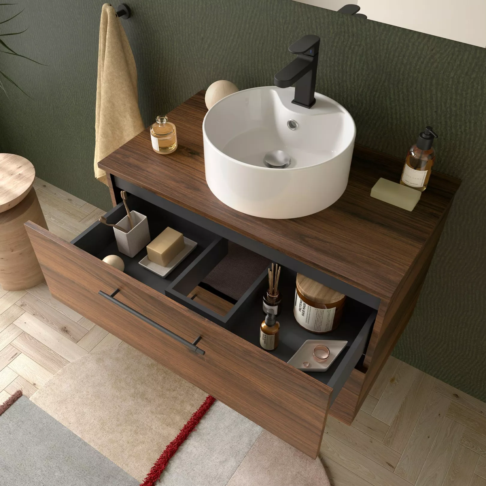 Meuble bain suspendu SILANE