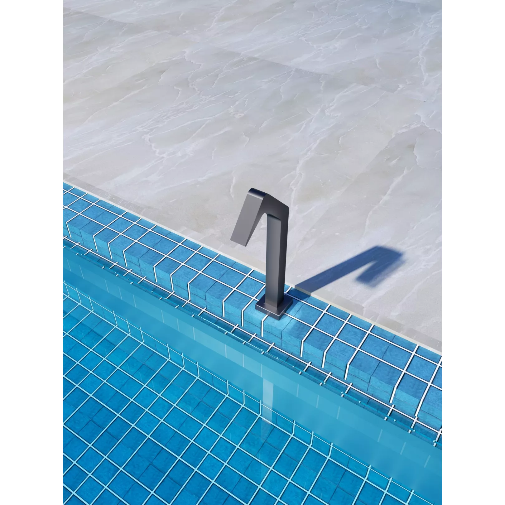 Colonne de douche d'extérieur monofluide DUBAI