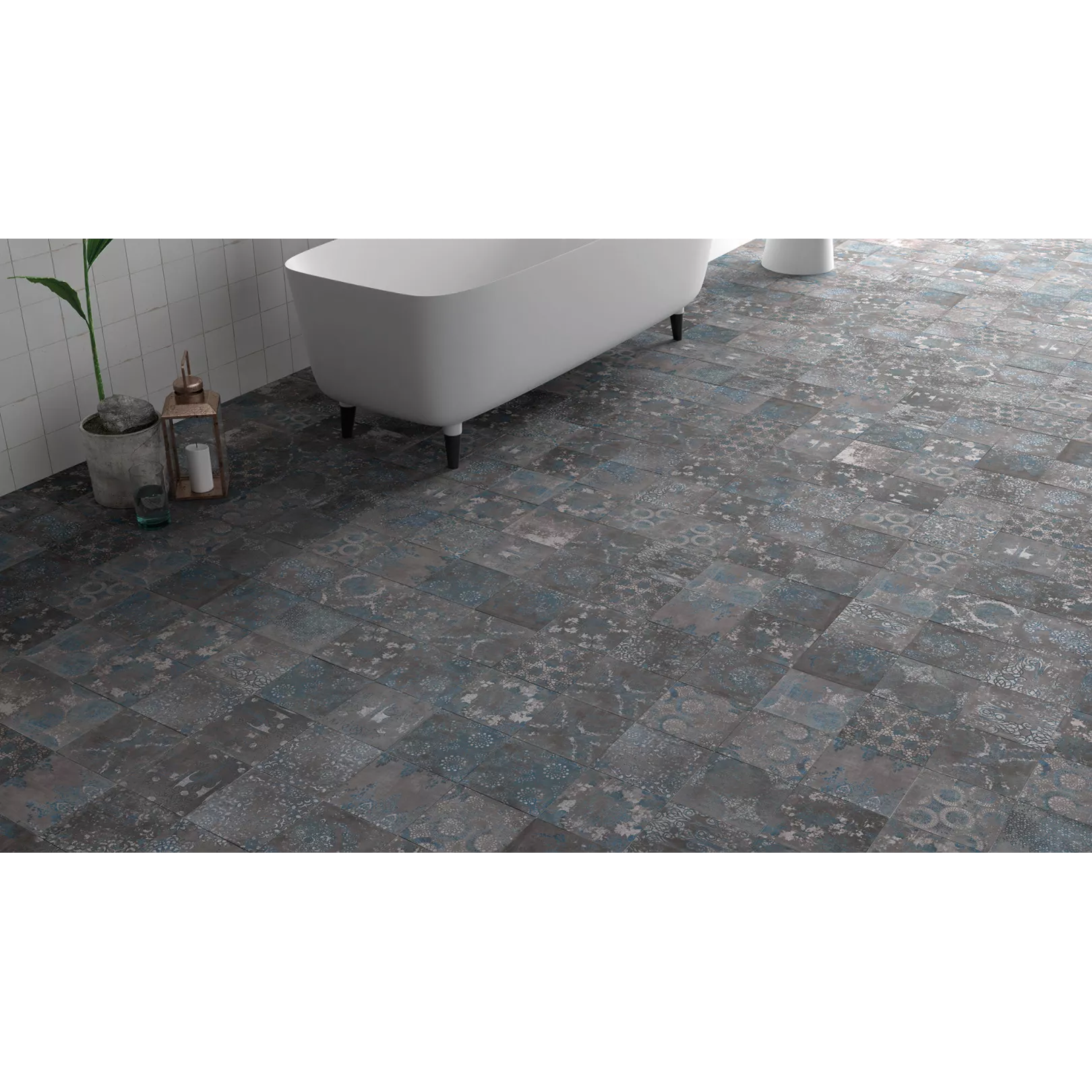 Carrelage grès cérame effet terre cuite CHATEAU