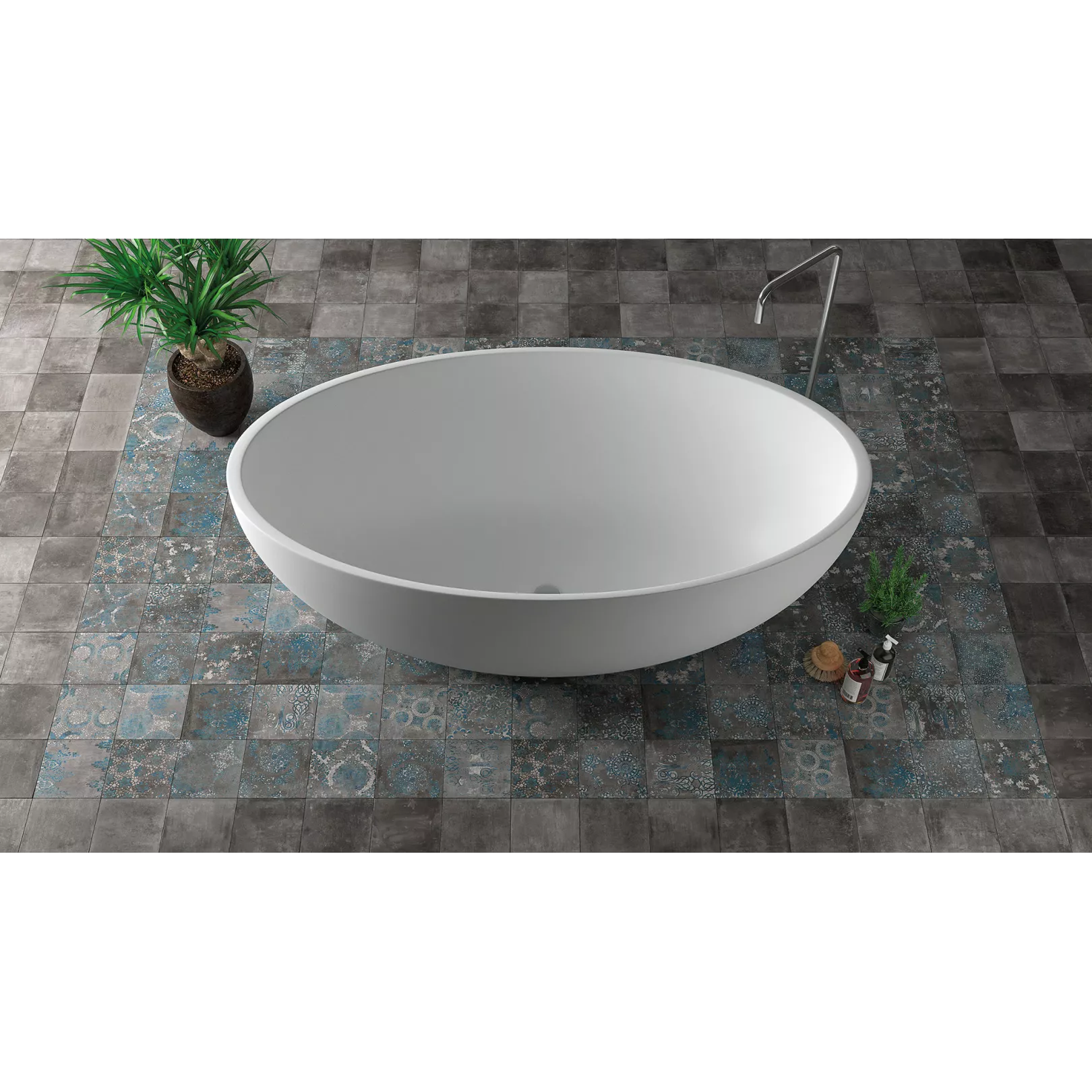 Carrelage grès cérame effet terre cuite CHATEAU