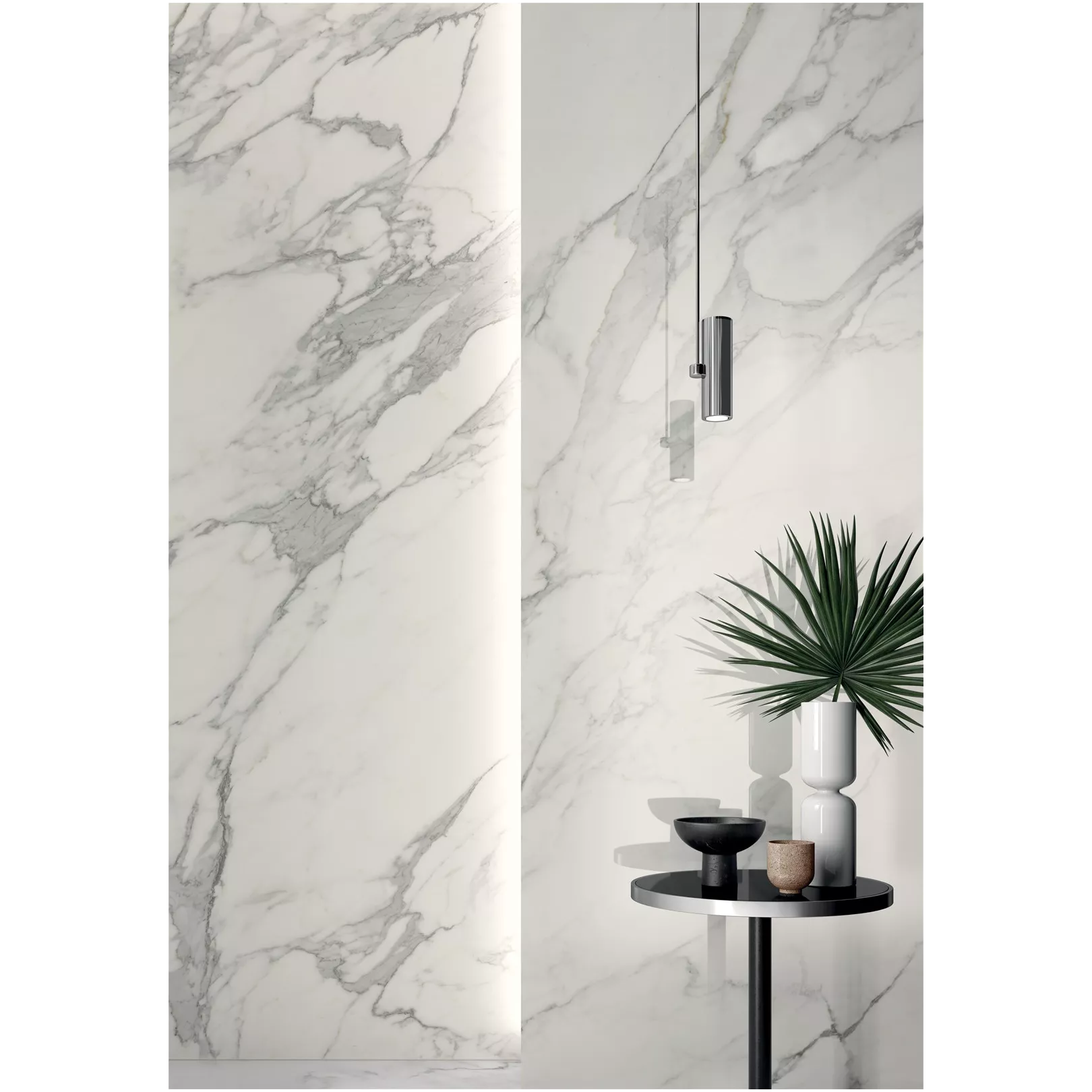 Carrelage grès cérame effet marbre NOBLESSE - PURE STATUARIO