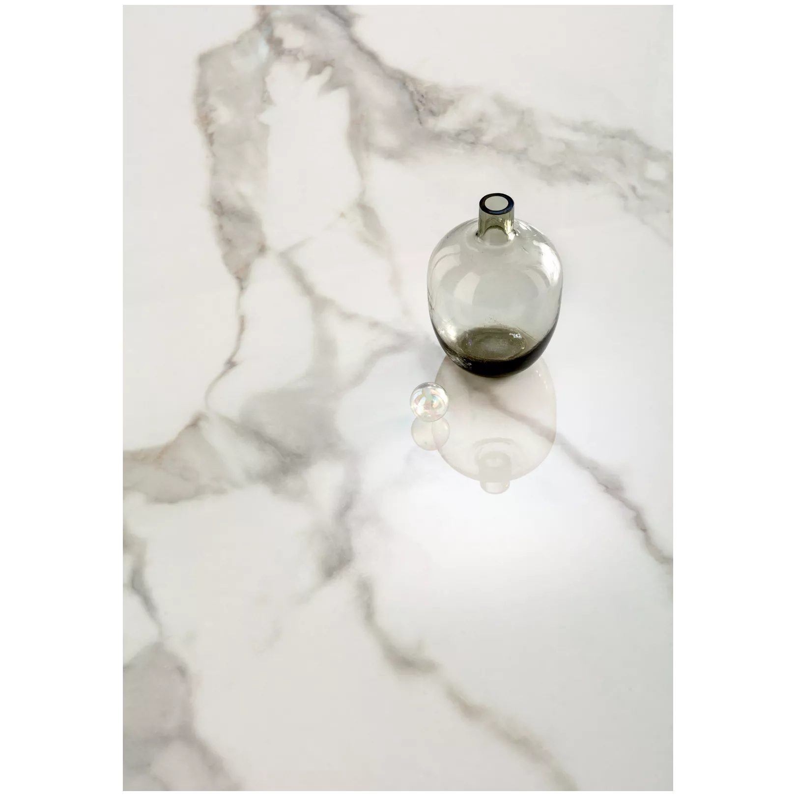 Carrelage grès cérame effet marbre NOBLESSE - CALACATTA PRESTIGE
