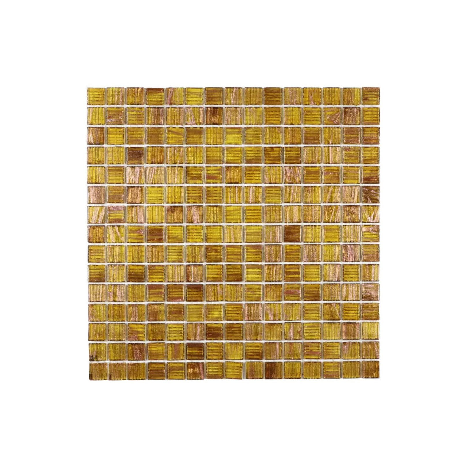 Mosaïque de pâte de verre AMSTERDAM GOLD
