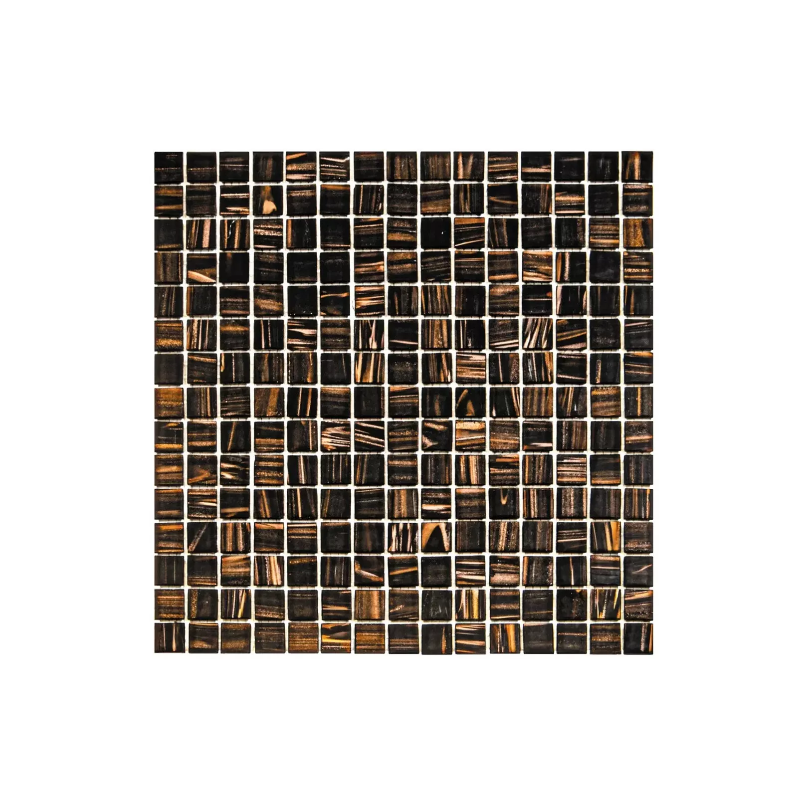 Mosaïque de pâte de verre AMSTERDAM GOLD