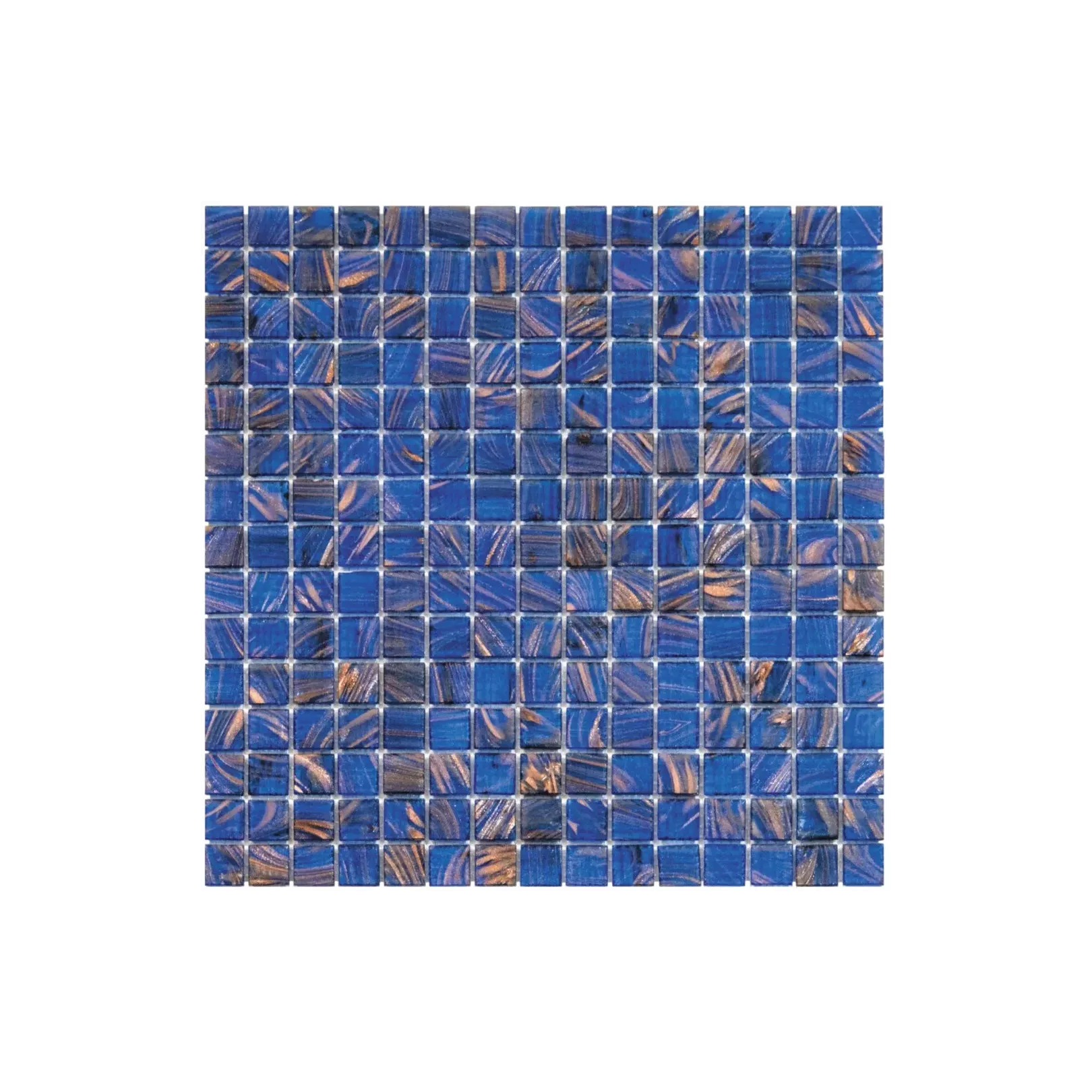 Mosaïque de pâte de verre AMSTERDAM GOLD