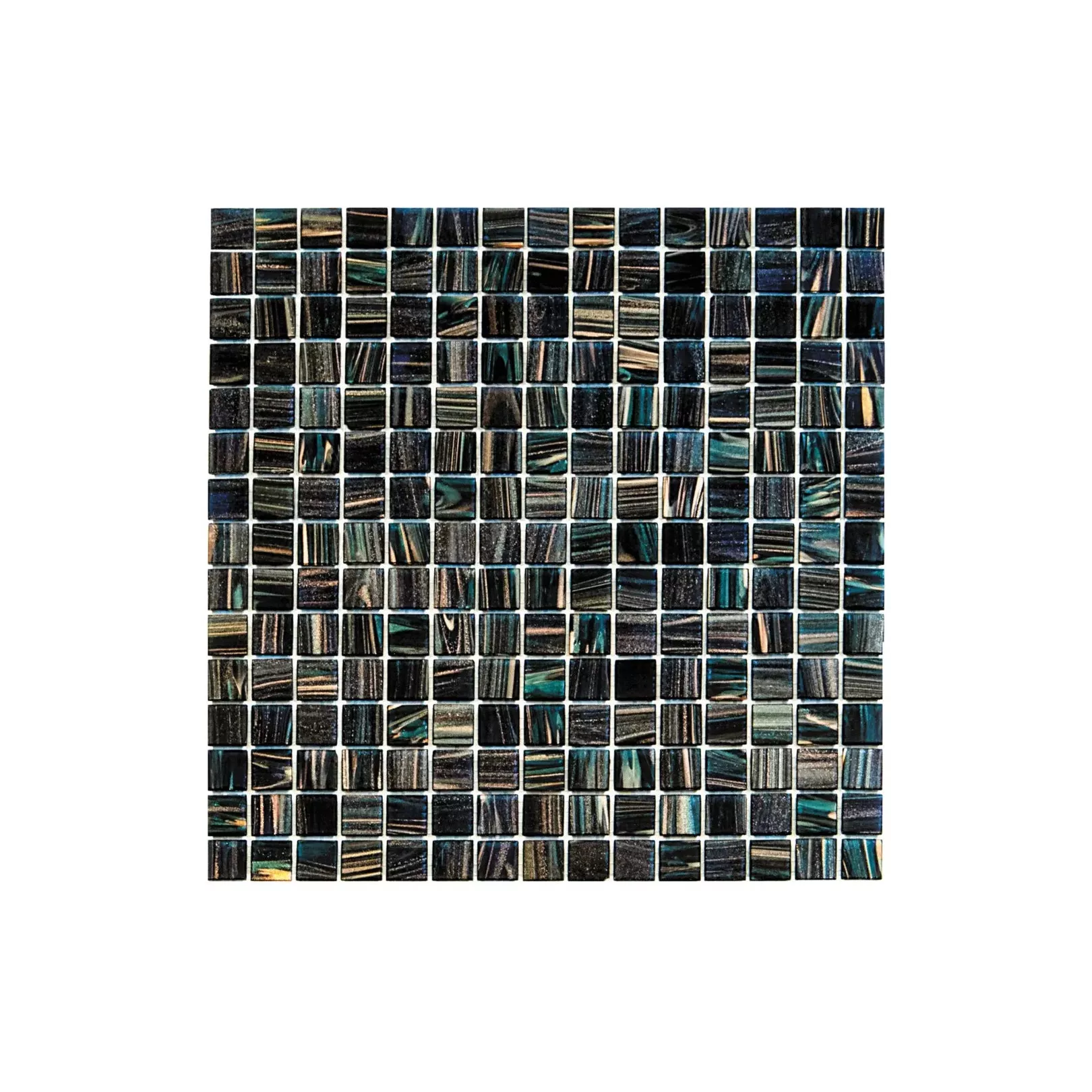 Mosaïque de pâte de verre AMSTERDAM GOLD