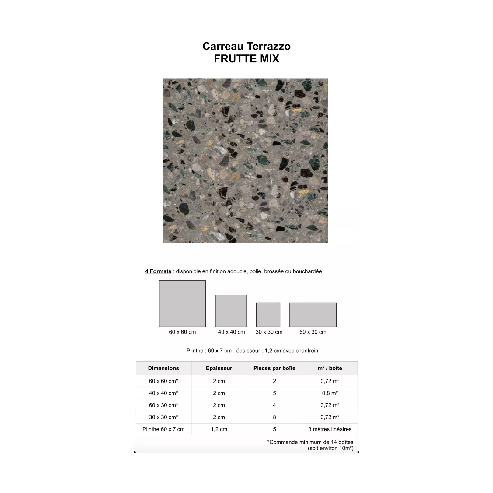 Carreau Terrazzo FRUTTE MIX