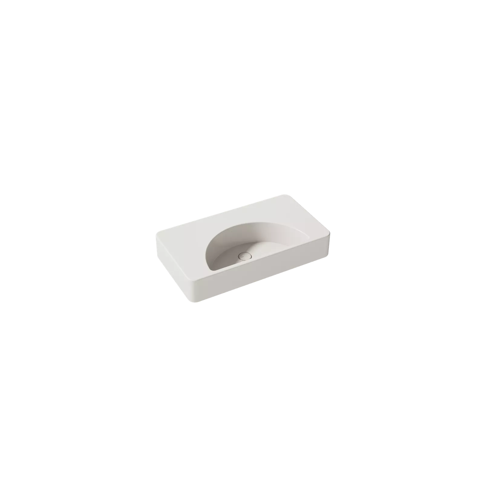 Lavabo, vasque à poser LUNARIS 81x45